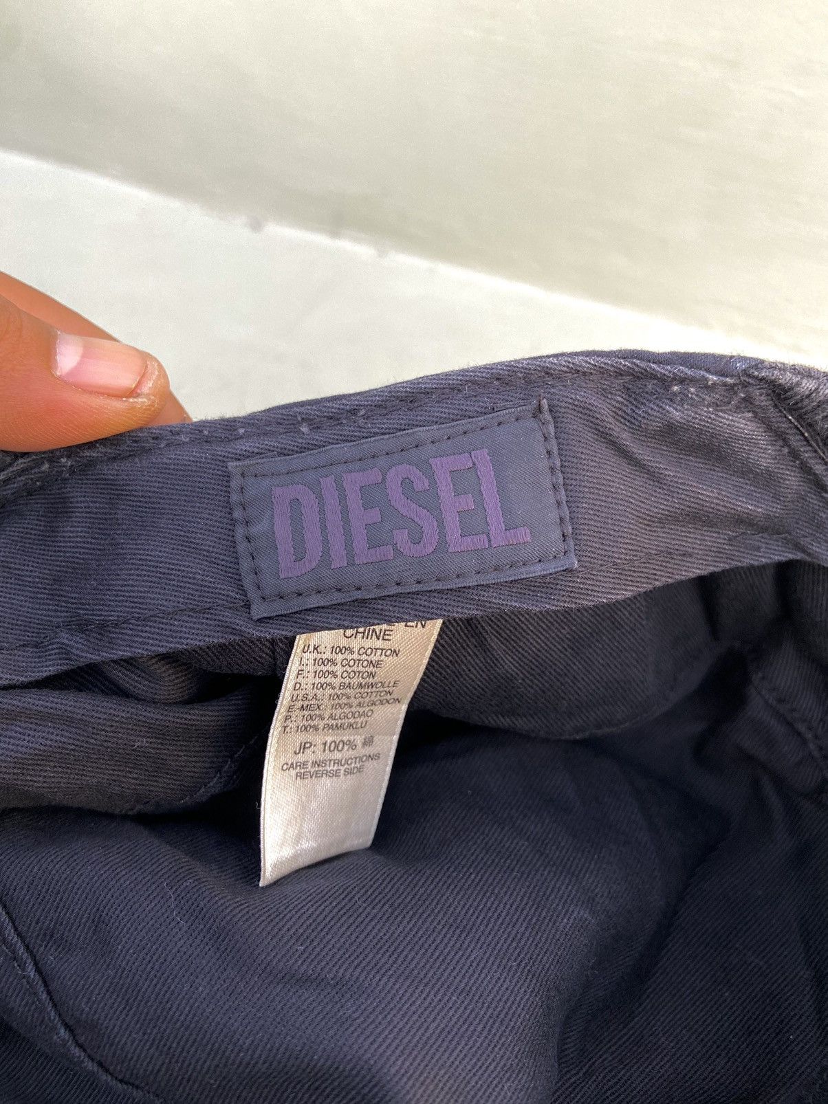 Diesel 2000s Y2K diesel patrol hat Size ONE SIZE - 8 Thumbnail
