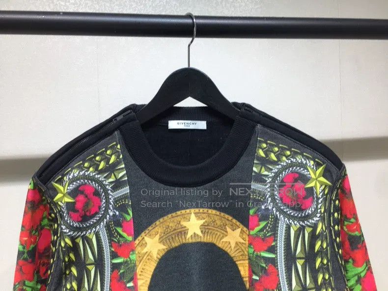 Givenchy Givenchy Memorial Logo Hoodie Beige Oversize Fit Size M Size US XS / EU 42 / 0 - 2 Thumbnail