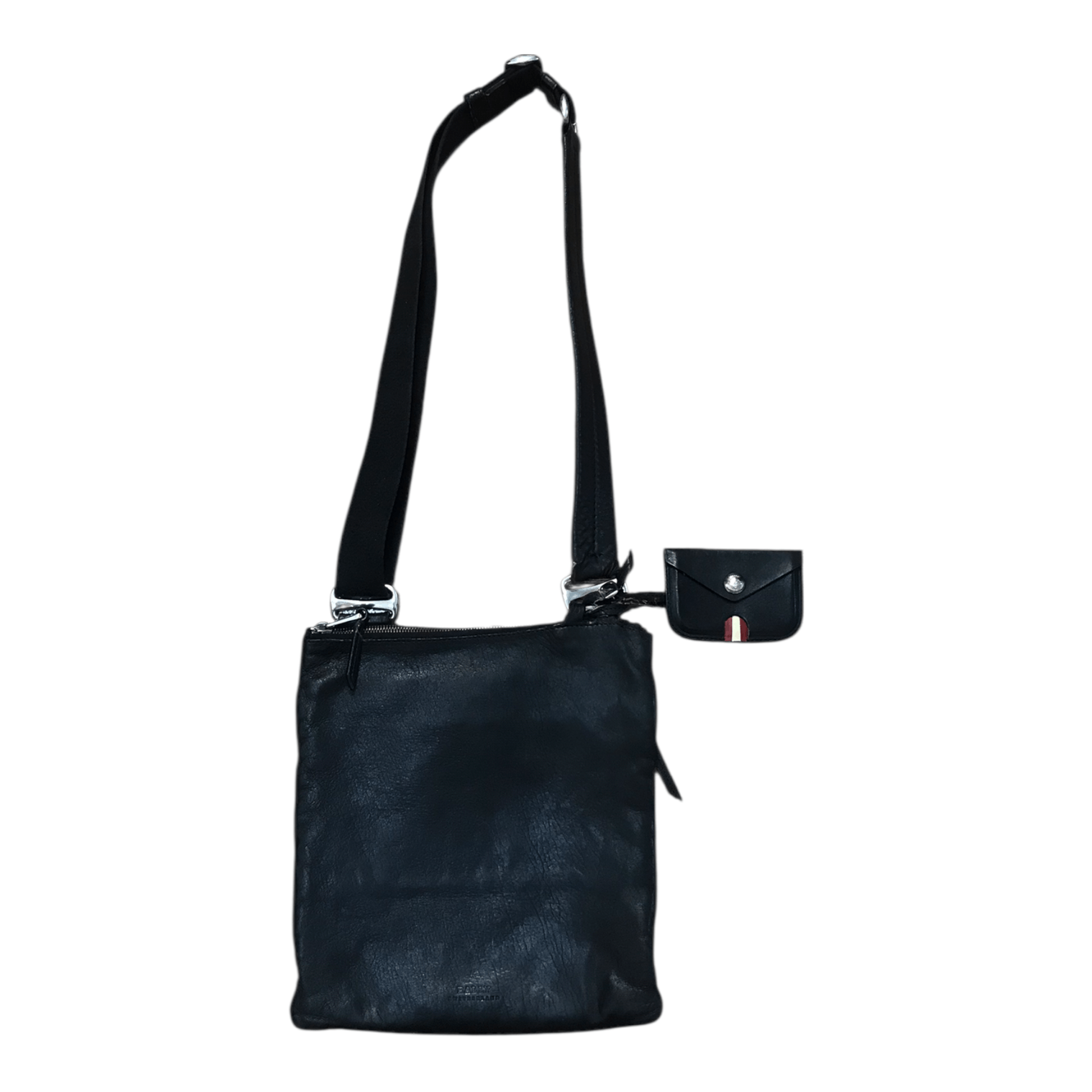Bally Bally Genuine Leather Black Sling Bag Size ONE SIZE - 3 Thumbnail