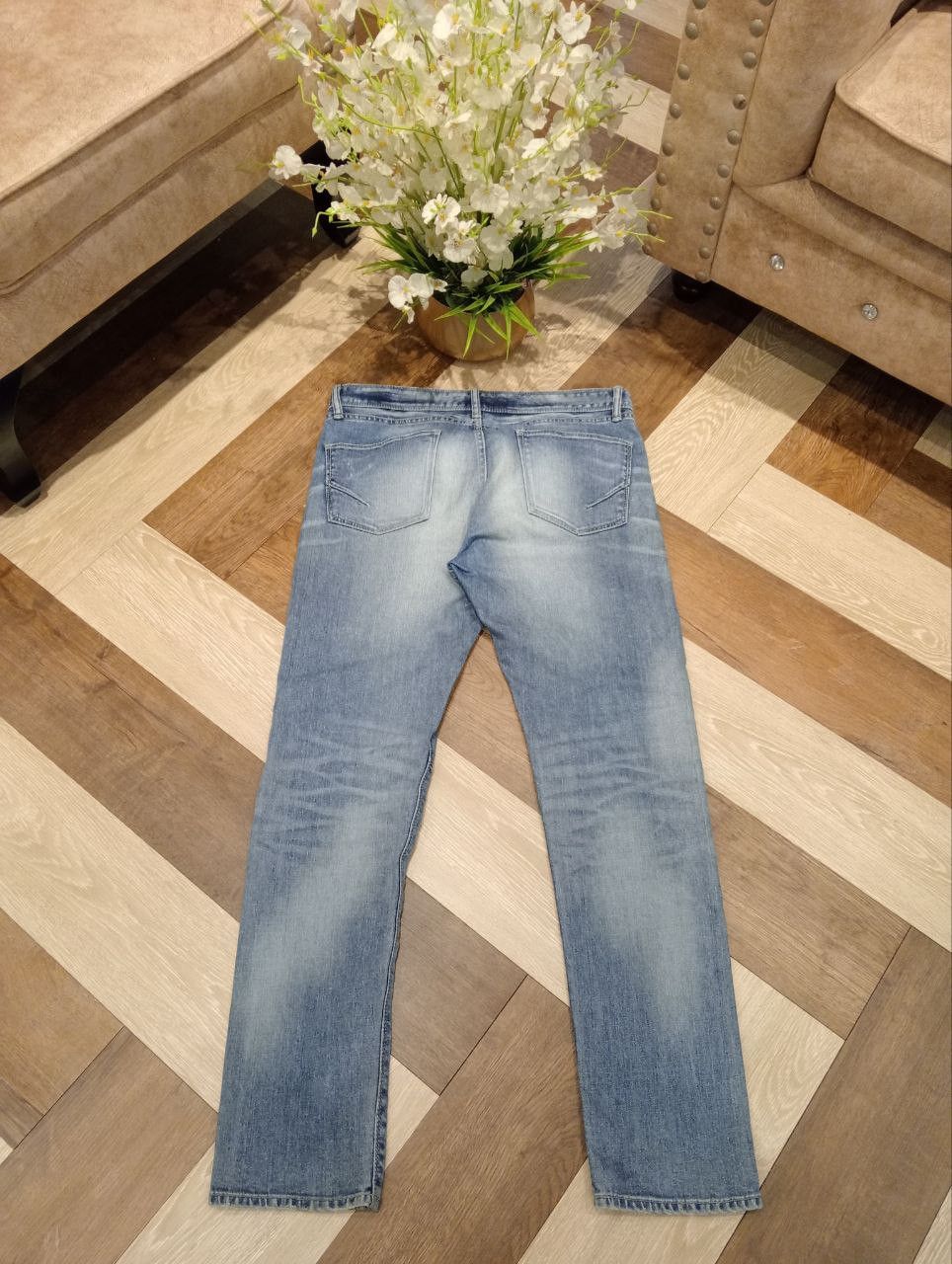 GOSTAR DE FUGA GOSTAR DE FUGA JAPAN STRETCH DISTRESSED JEANS Size US 35 - 9 Thumbnail