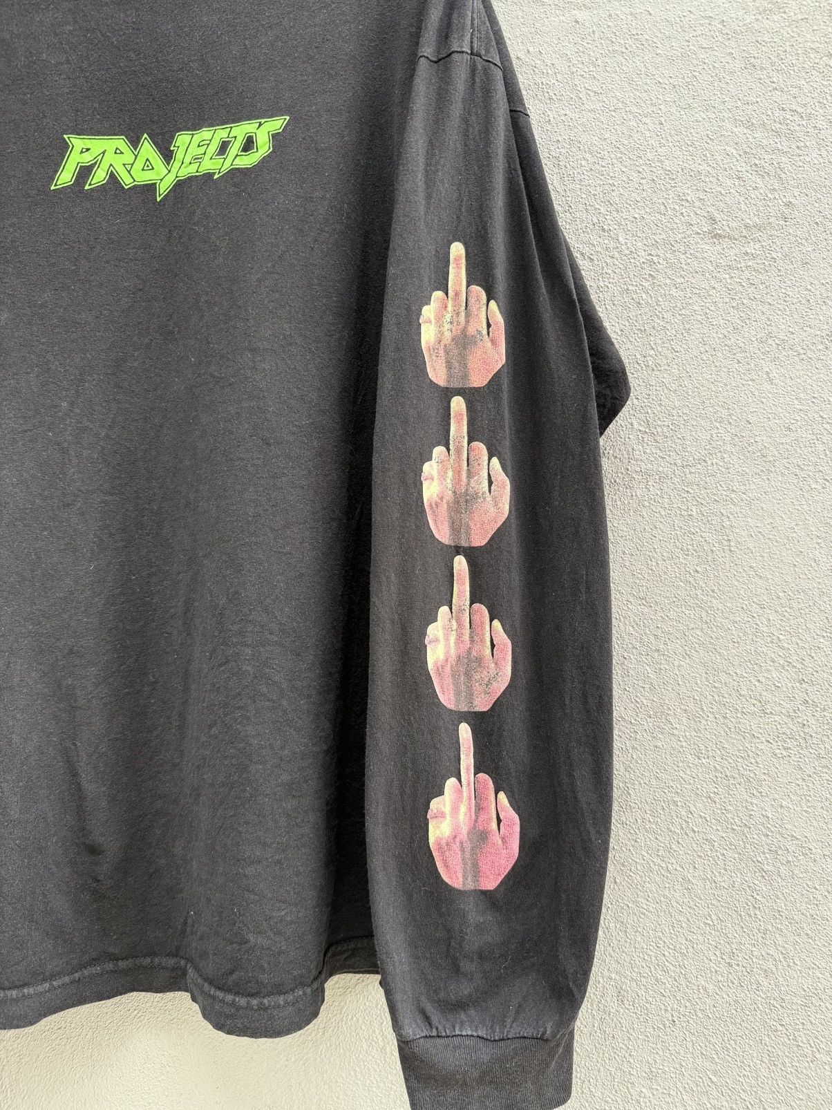 Band Tees Rare Y2K Projects We Dont Care What You Say Babylan Fuck You Size US XL / EU 56 / 4 - 2 Thumbnail