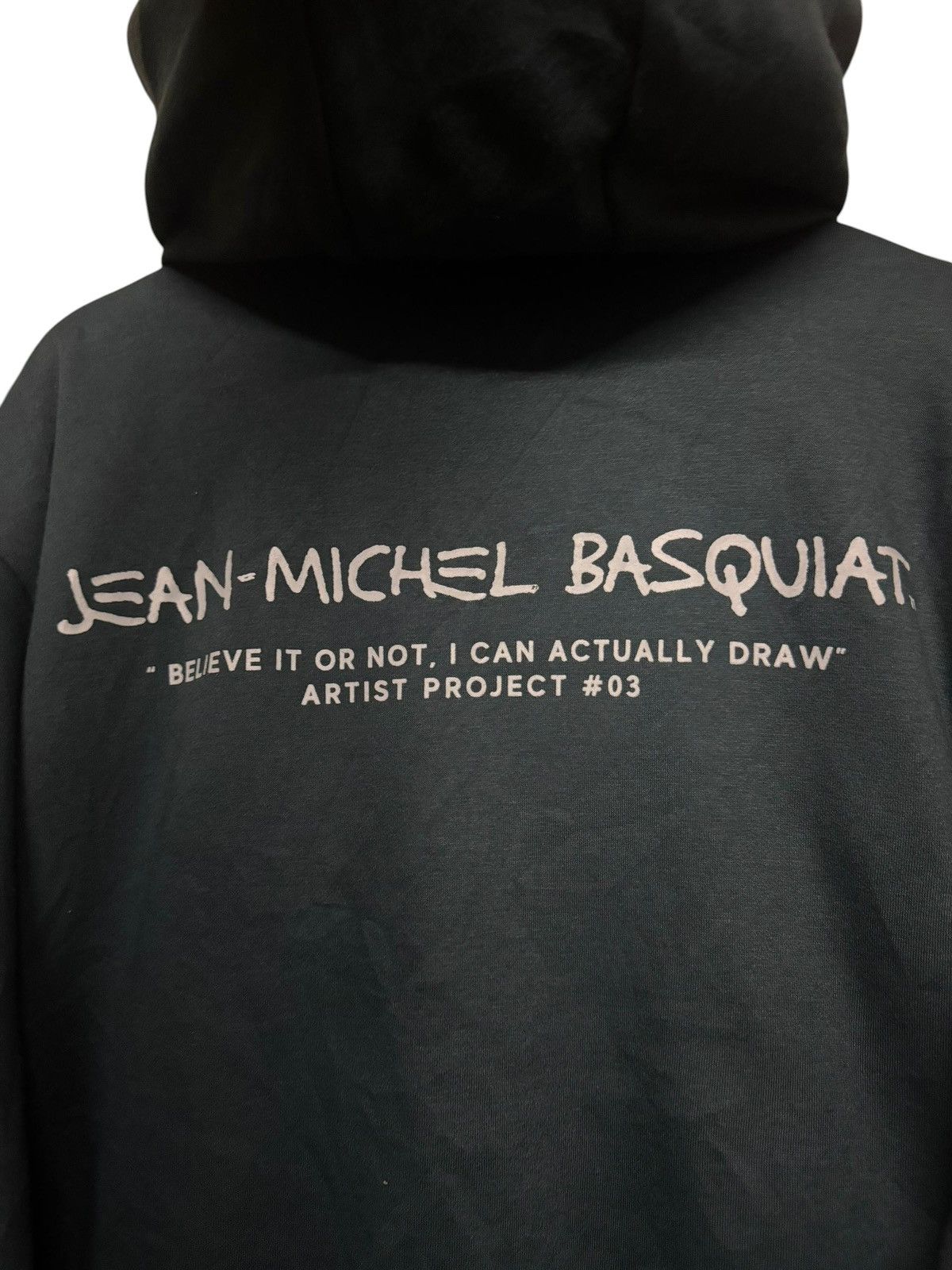 Jean-Michel Basquiat Jean-Michel Basquait Zipper Hoodies Sherpa Inner Jacket Size US L / EU 52-54 / 3 - 5 Thumbnail