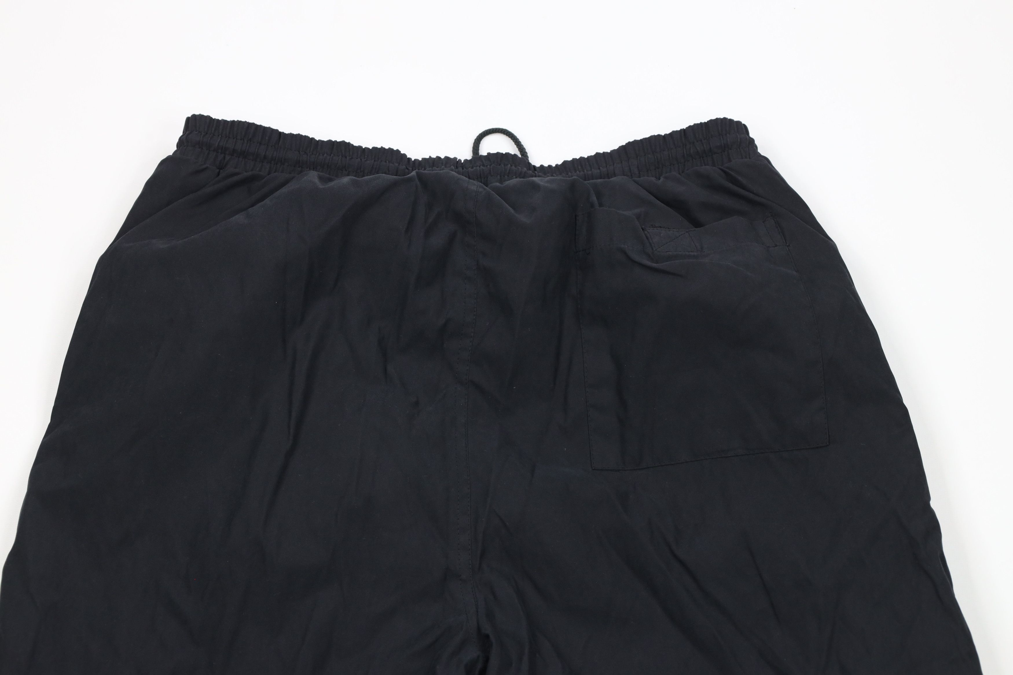 Vintage Vintage 90s Streetwear Lined Cuffed Joggers Pants Black Size US 34 / EU 50 - 9 Thumbnail