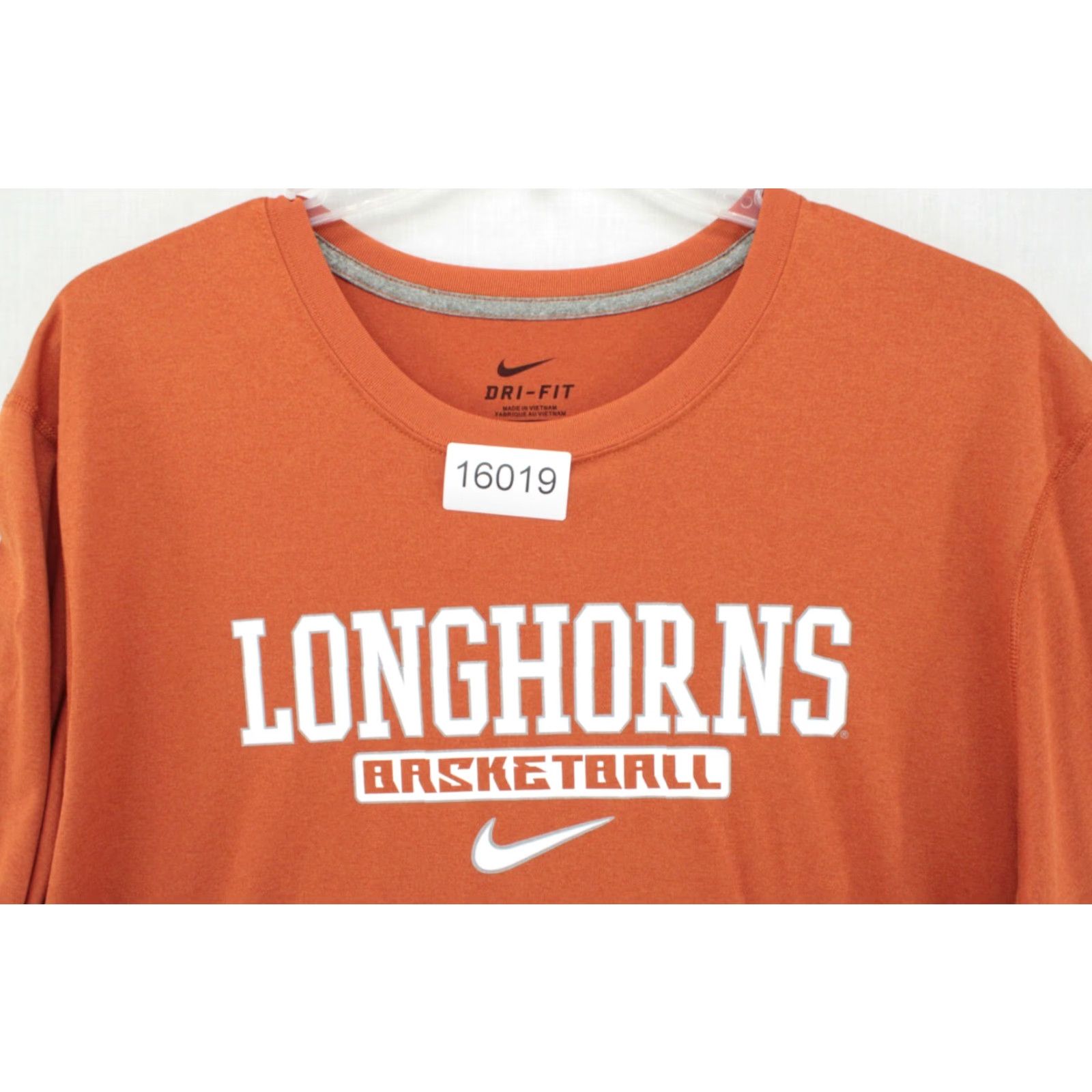 Nike Nike T-Shirt 2XL Orange Dri-Fit NCAA Polyester Short Sleeve Texas Longhorns Mens Size US XXL / EU 58 / 5 - 6 Thumbnail