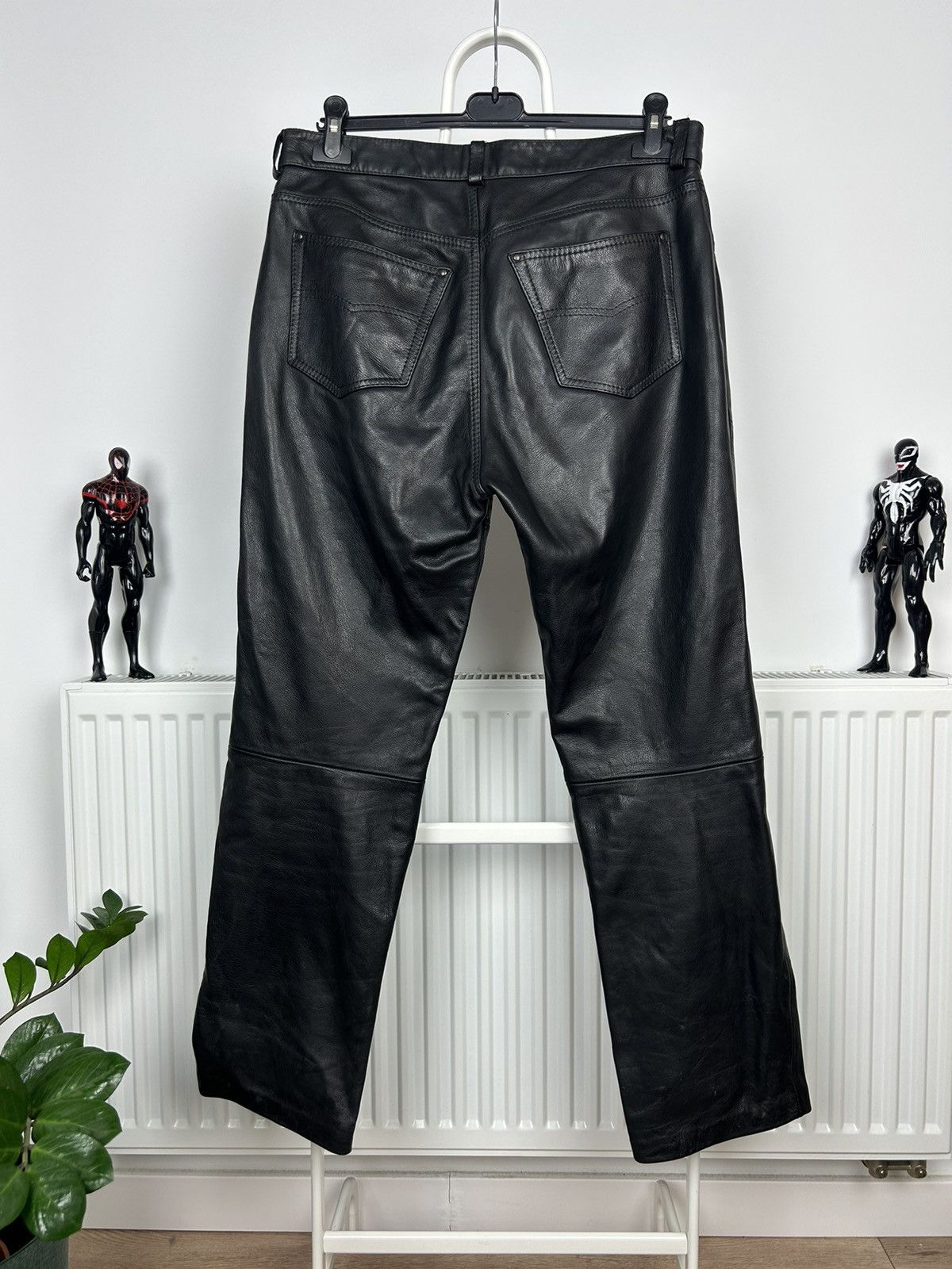 Dainese × Vintage Dainese Racing Leather Pants / Biker Pant Size US 36 / EU 52 - 6 Thumbnail