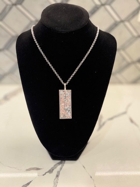 Jewelry Gold or Silver Pendant on Silver Chain Size ONE SIZE - 2 Thumbnail