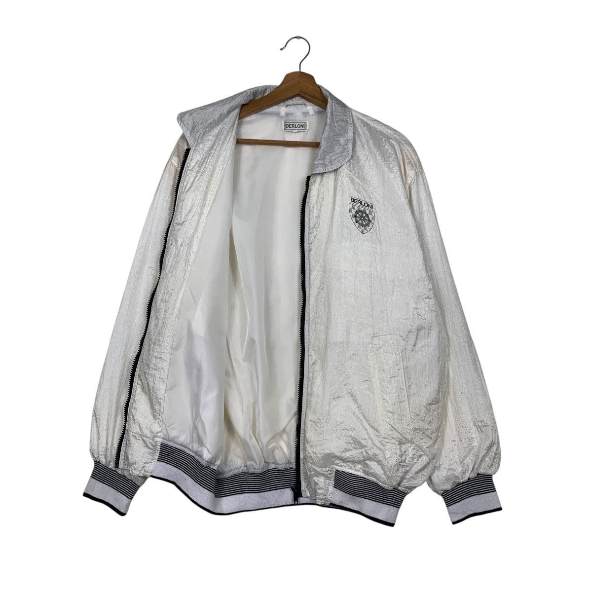 Japanese Brand BERLONI Light Jacket #2430-C109 Size US L / EU 52-54 / 3 - 9 Thumbnail