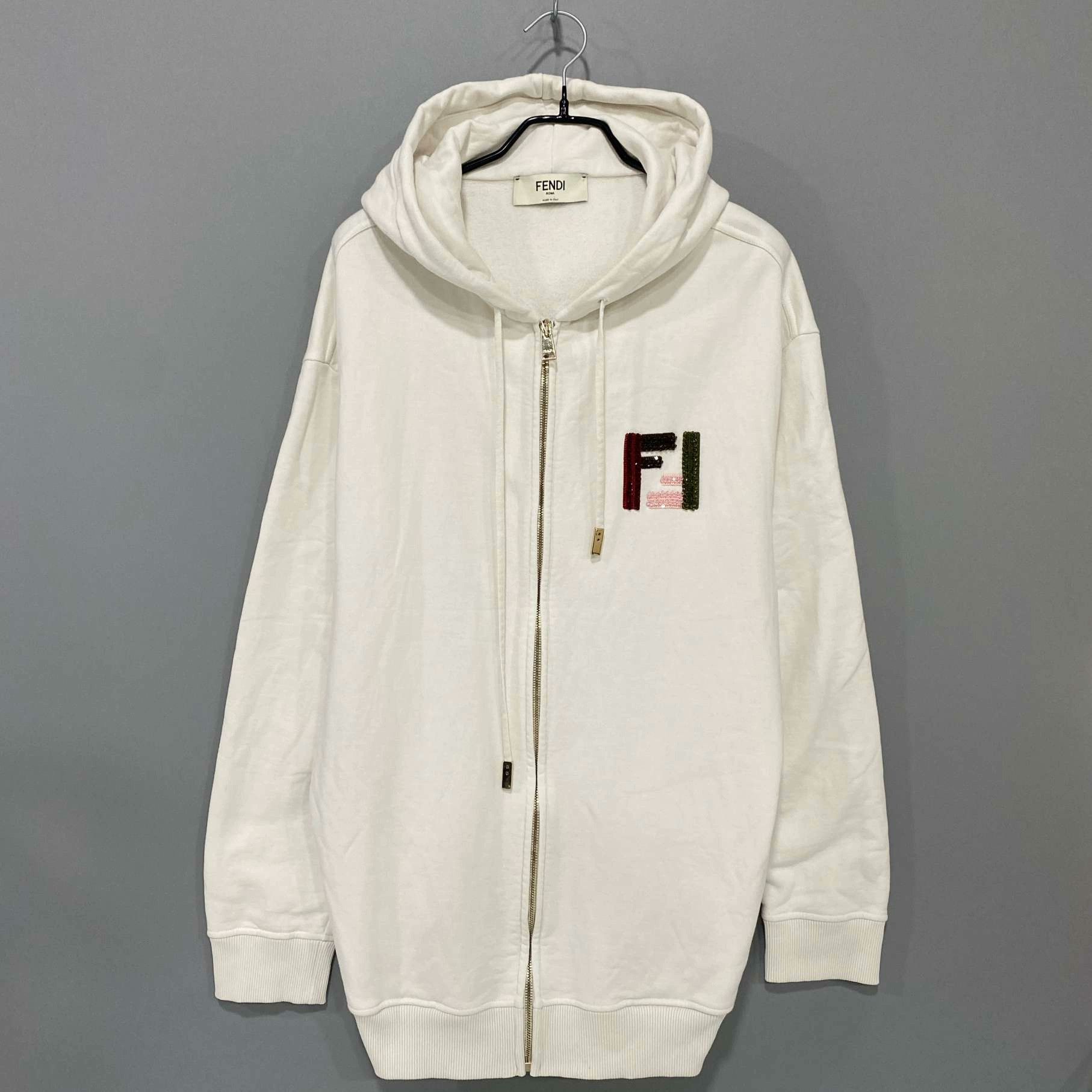 Fendi FENDI 2024 Sequin Logo Zip Jacket Size US M / EU 48-50 / 2 - 1 Thumbnail