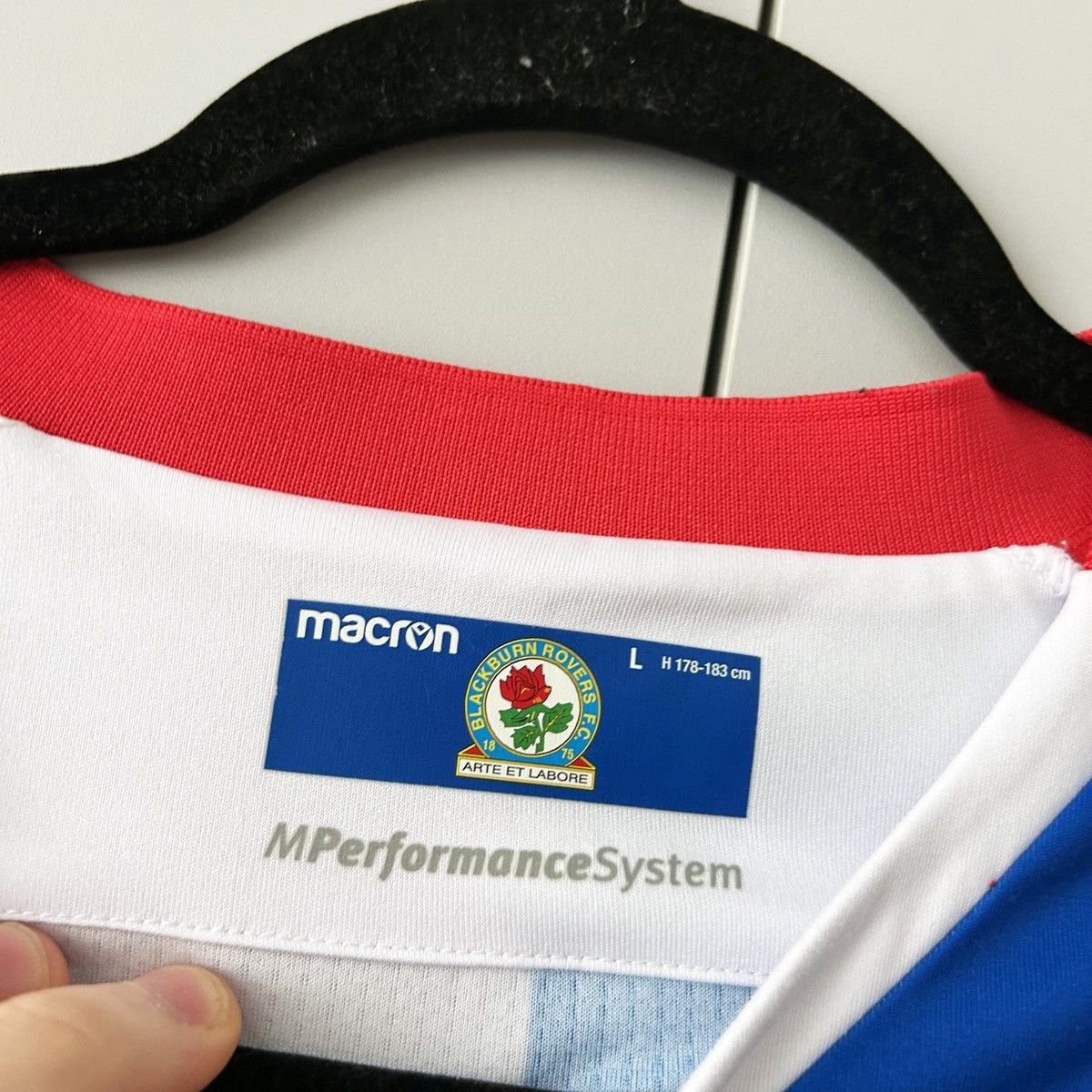 Vintage Blackburn jersey home 2022 2023 Size US L / EU 52-54 / 3 - 5 Thumbnail