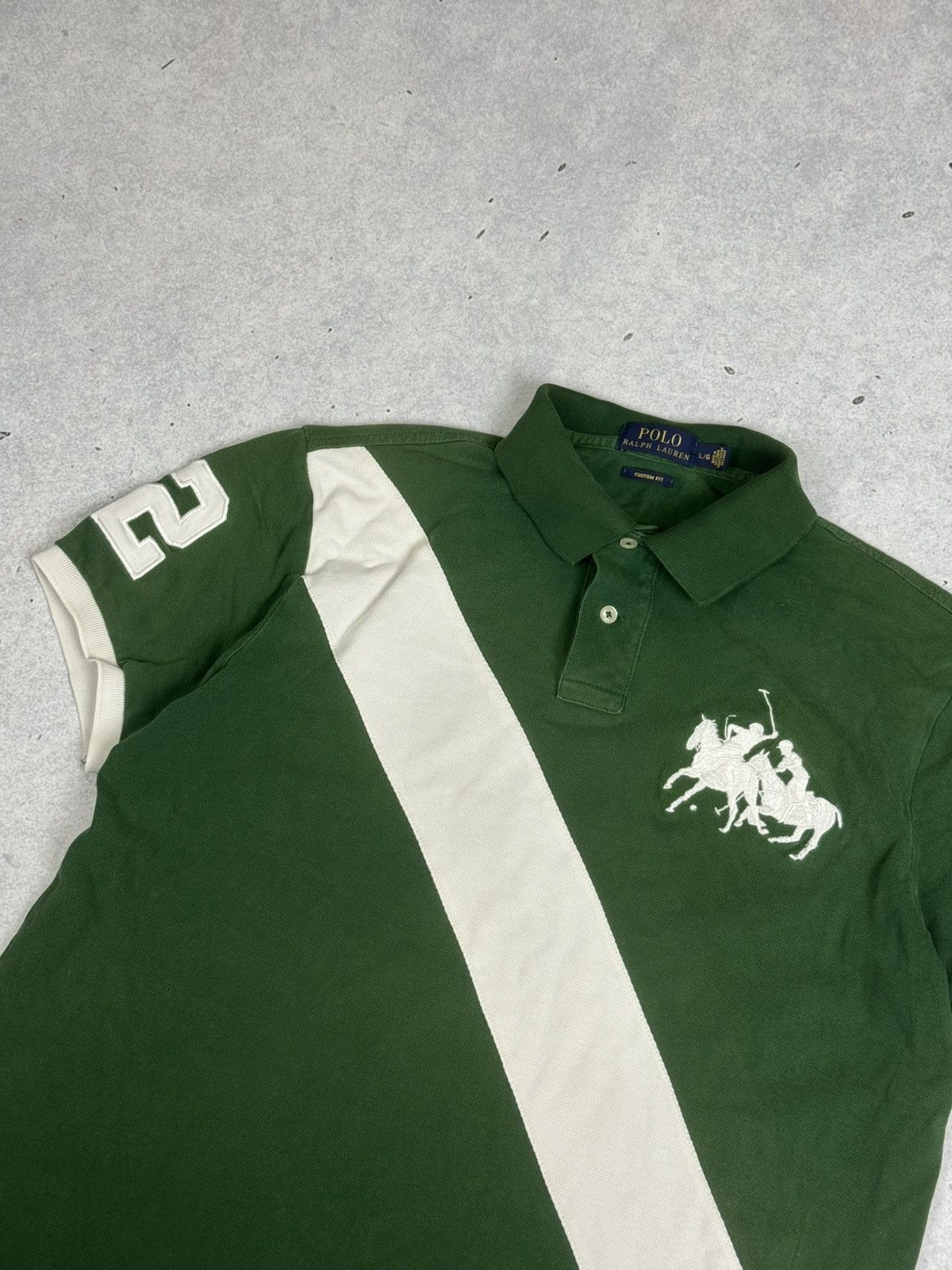 Vintage Vintage Ralph Lauren Big Pony Polo Chief Keef Y2K USA Size US L / EU 52-54 / 3 - 2 Thumbnail