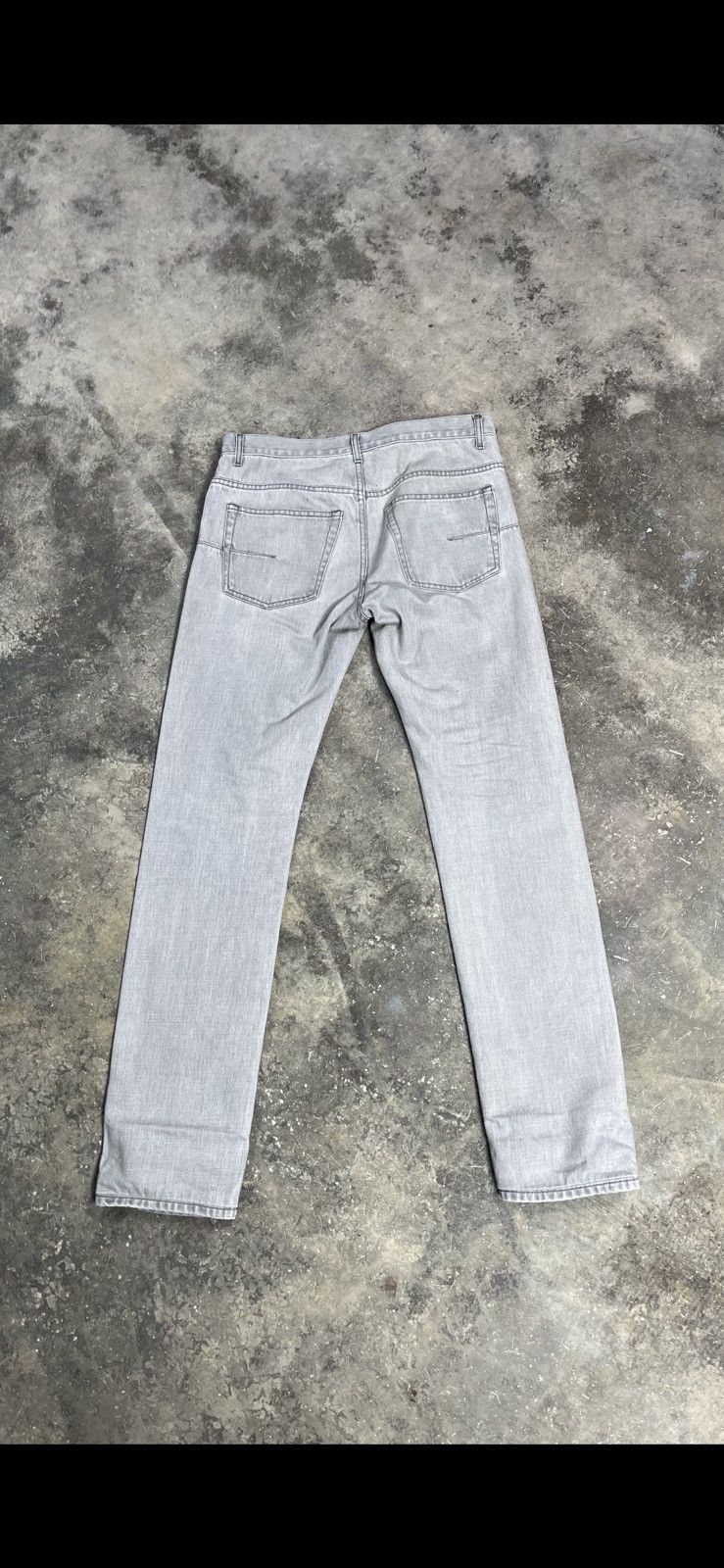 Dior Grey Dior denim jeans Size US 31 - 2 Thumbnail