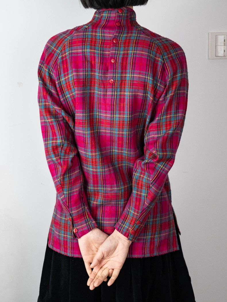 Kenzo KENZO Pink checkered wool sweater vintage Size M / US 6-8 / IT 42-44 - 7 Thumbnail