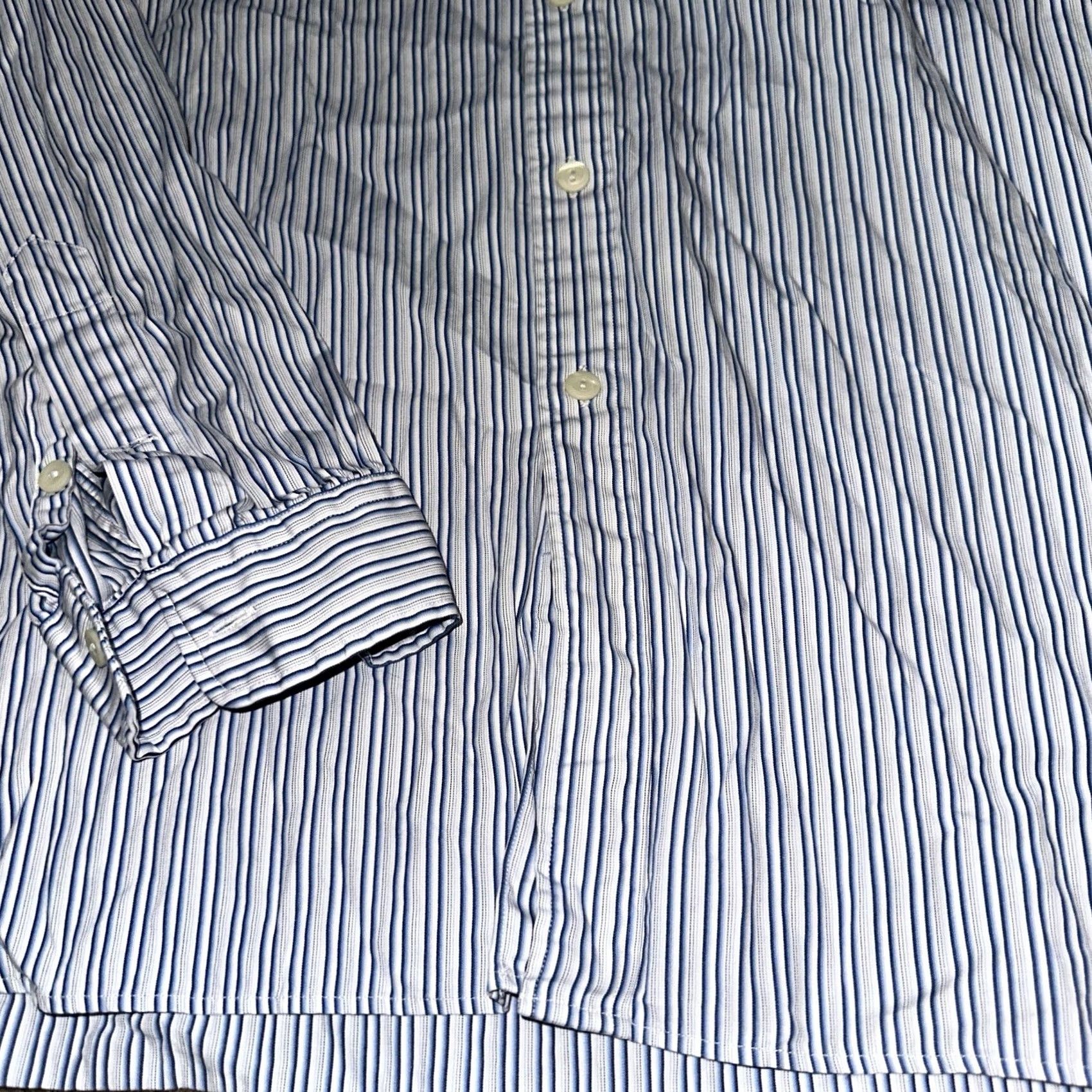Polo Ralph Lauren VINTAGE Polo Ralph Lauren Shirt Men XL Pony Oxford Sailing Striped Long Sleeve Button-Up Size US XL / EU 56 / 4 - 2 Thumbnail