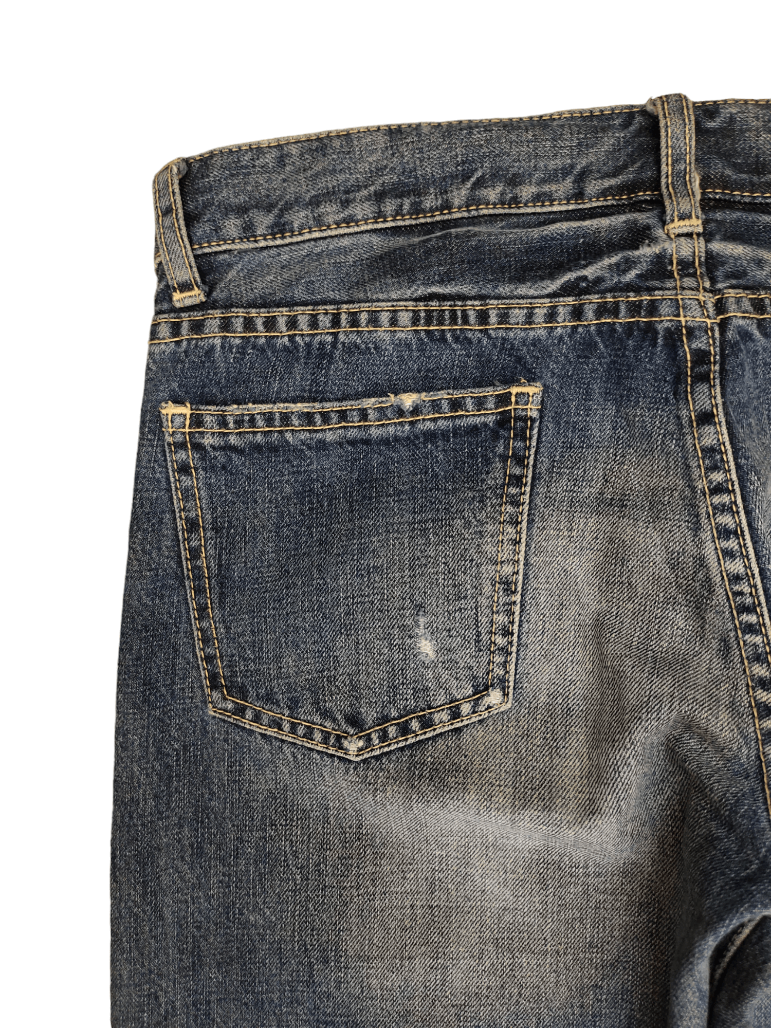 KOJIMA GENES Karakoto Kojima Distress Faded Jeans Undercover Style Y2k Size US 32 / EU 48 - 13 Thumbnail