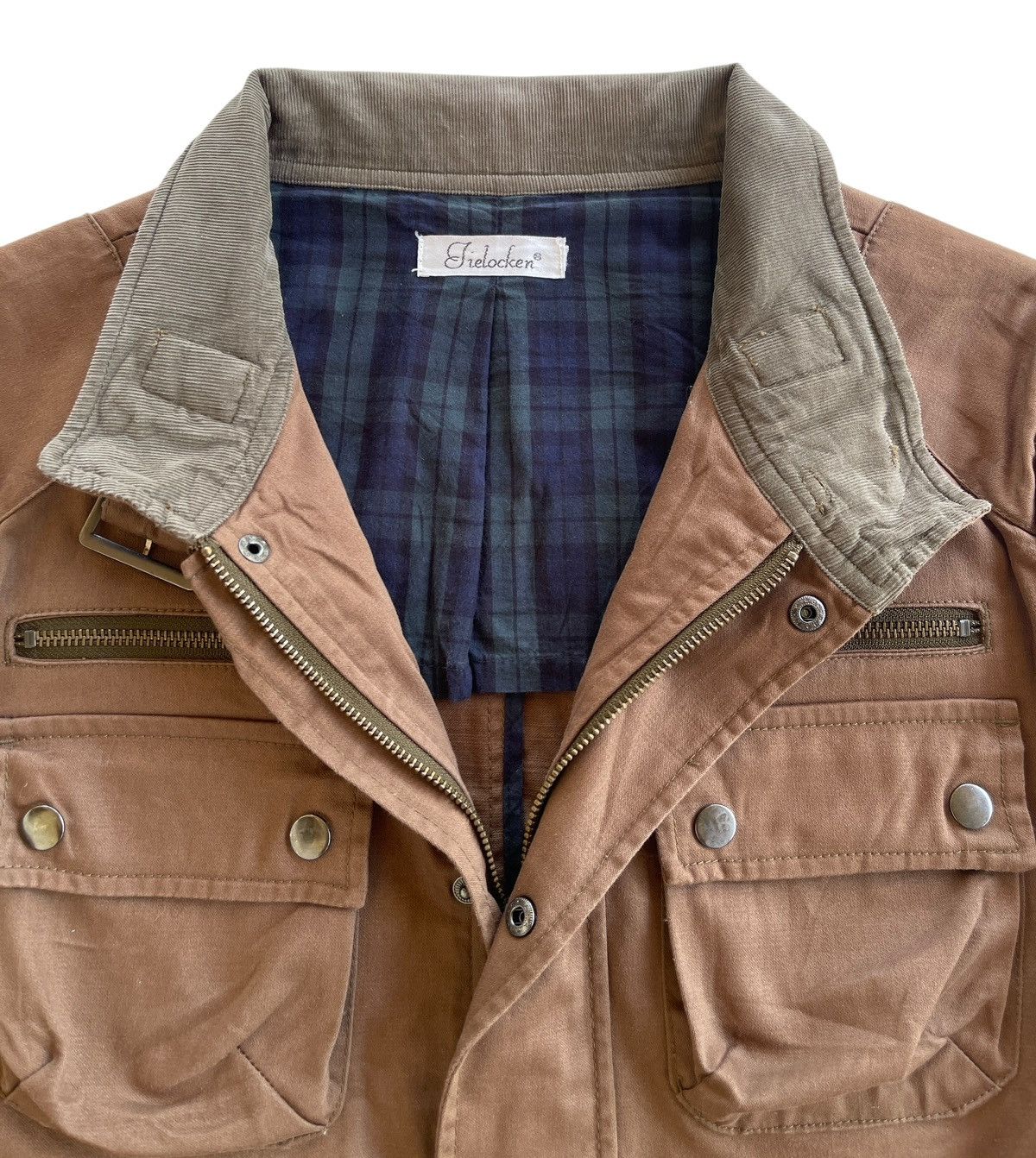 Japanese Brand Fielocken Multipocket Safari Jacket Size US L / EU 52-54 / 3 - 5 Thumbnail