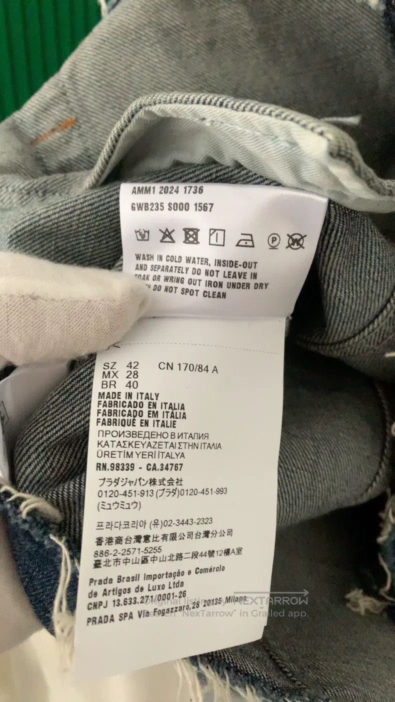 Miu Miu Miu Miu 42 Classic denim jacket Size L / US 10 / IT 46 - 3 Thumbnail
