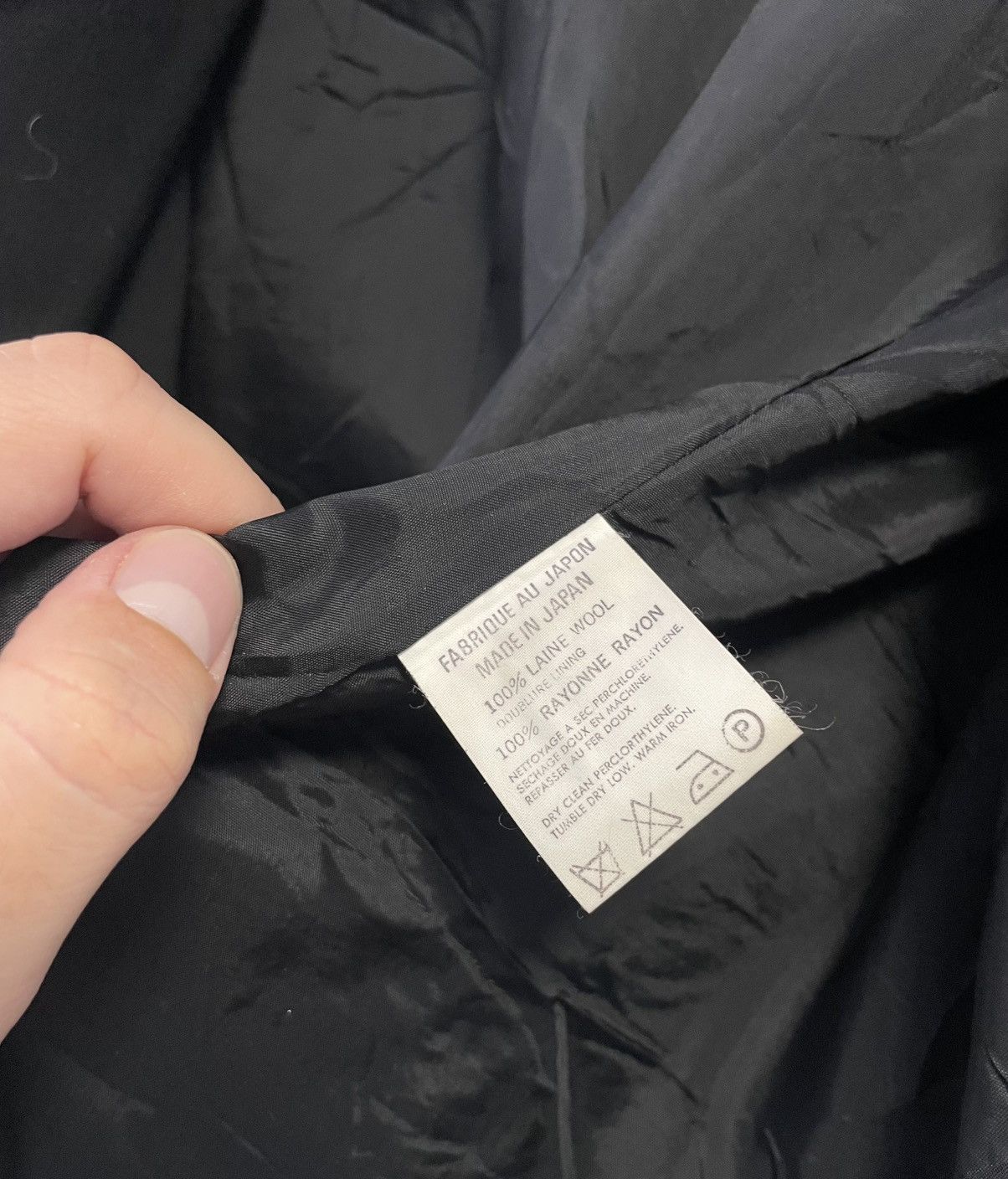 Yohji Yamamoto Yohji Yamamoto Wool Avant Garde Coat Jacket Size US M / EU 48-50 / 2 - 11 Thumbnail