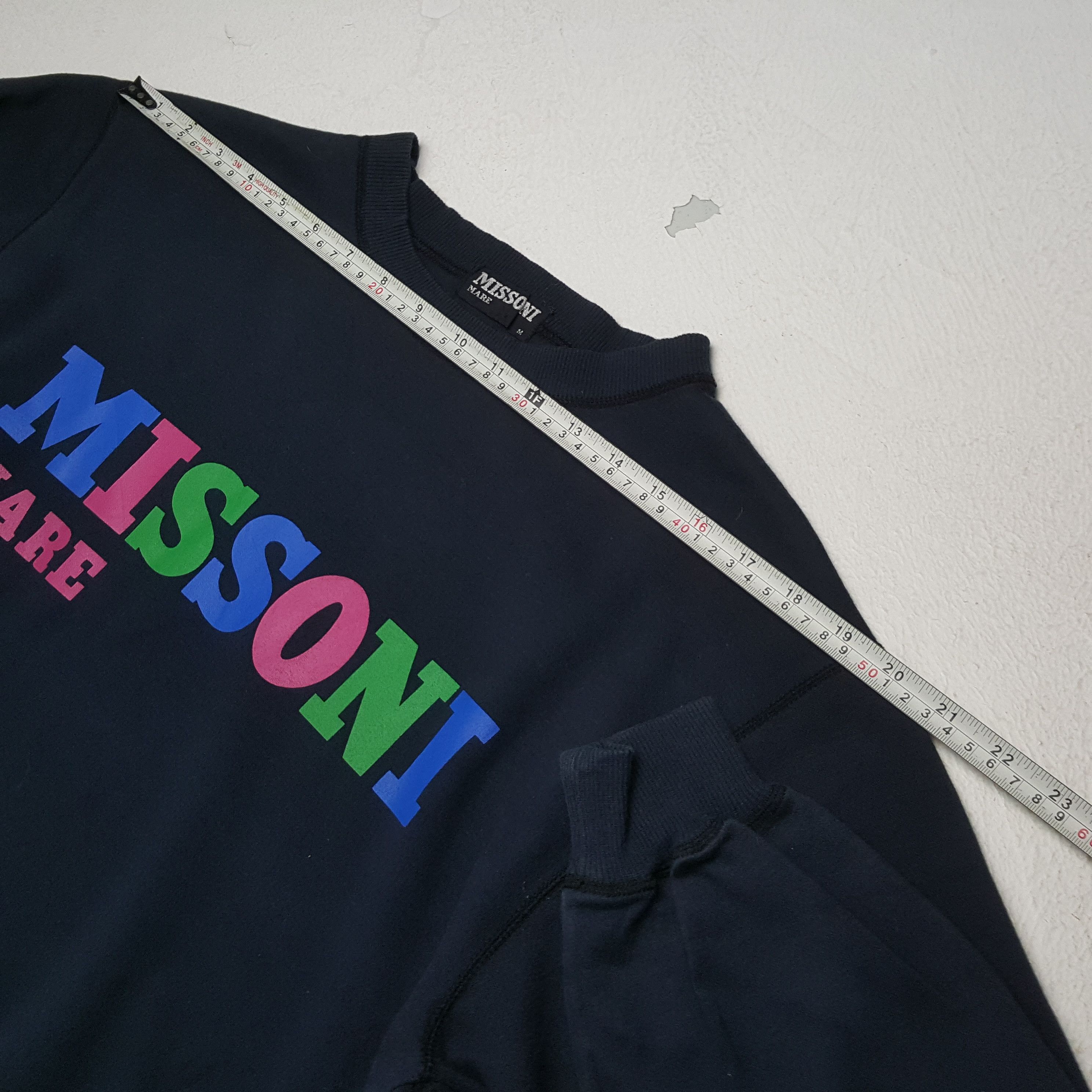 Japanese Brand × Missoni × Vintage Vintage MISSONI MARE Italian Fashion Brand Sweatshirt Size US S / EU 44-46 / 1 - 4 Thumbnail