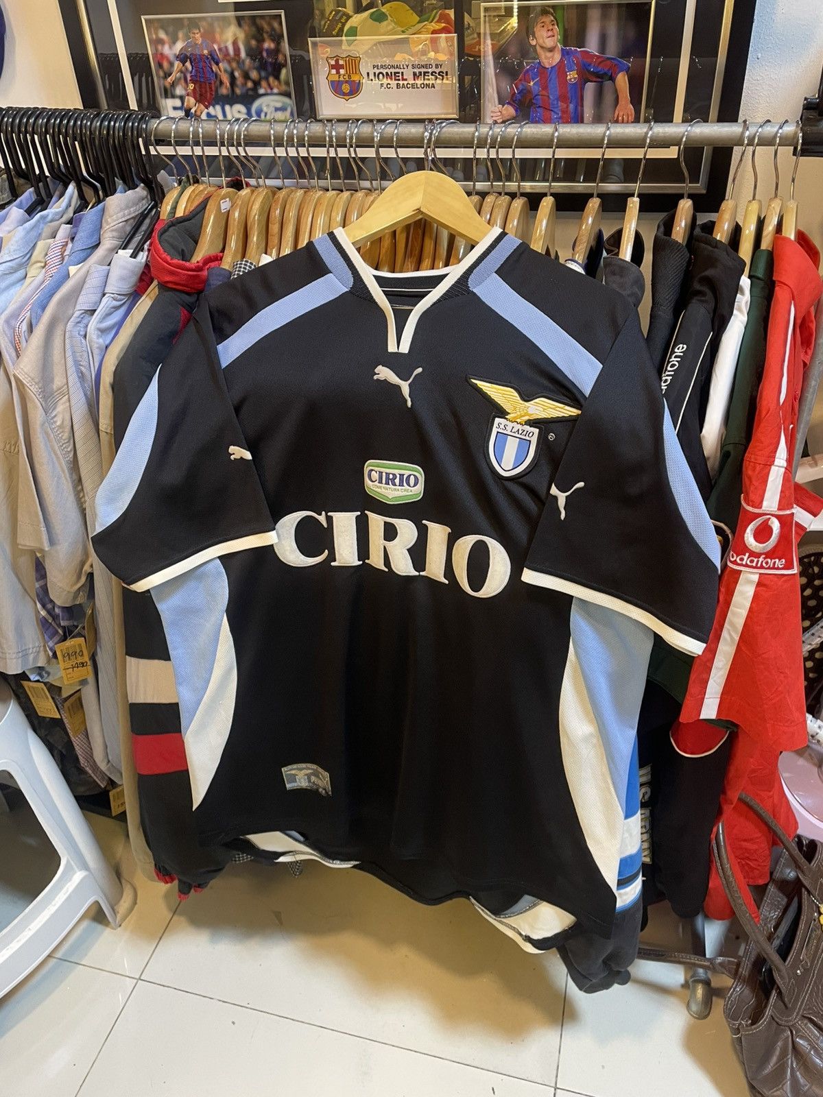 Puma Vintage 1998-1999 SS Lazio Away Kit Size US L / EU 52-54 / 3 - 1 Thumbnail