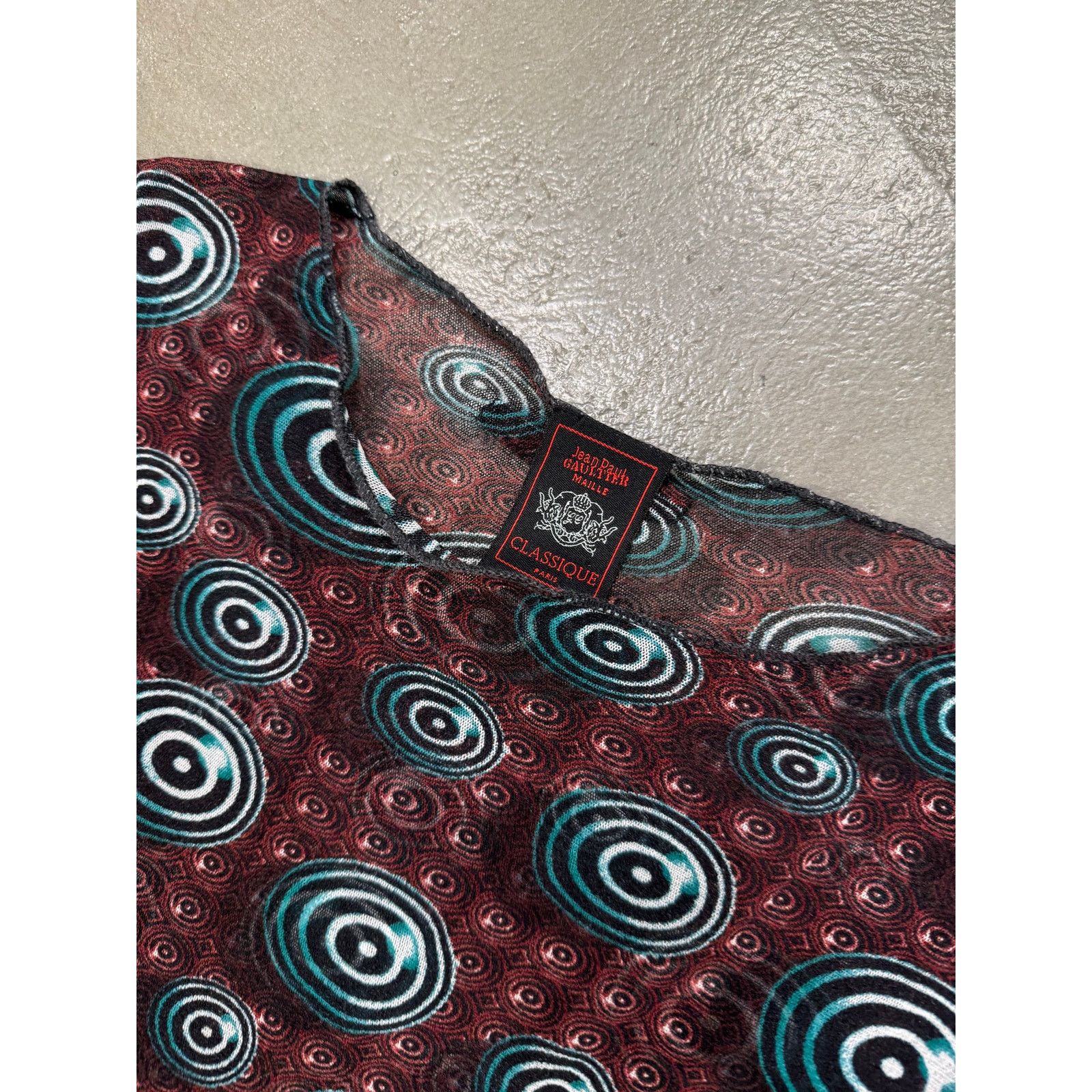Jean Paul Gaultier A/W 1996 Jean Paul Gaultier dot mesh Size M / US 6-8 / IT 42-44 - 6 Thumbnail