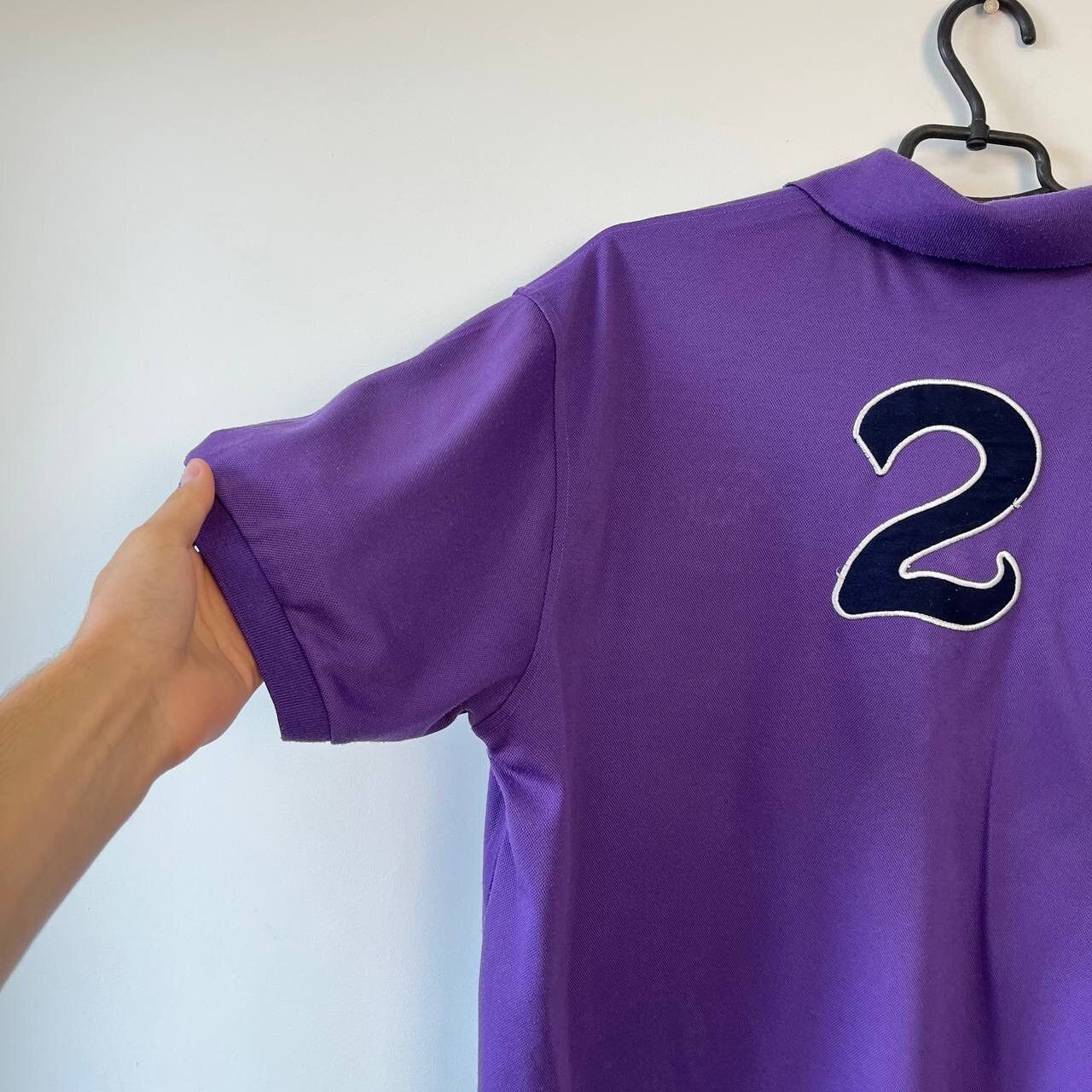 La Martina Vintage Men's Purple La Martina T-Shirt Tradicion Del Polo Size US XXL / EU 58 / 5 - 3 Thumbnail