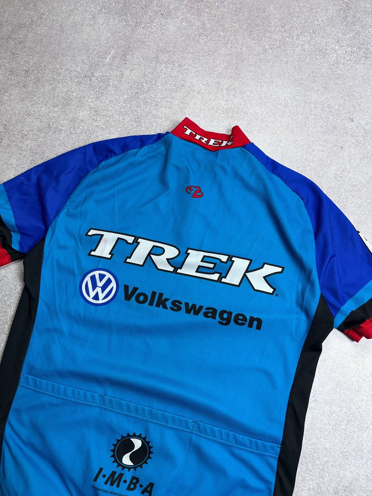 Vintage Vintage 90s Trek Volkswagen Cycling Racing Jersey Shirt L Size US L / EU 52-54 / 3 - 4 Thumbnail