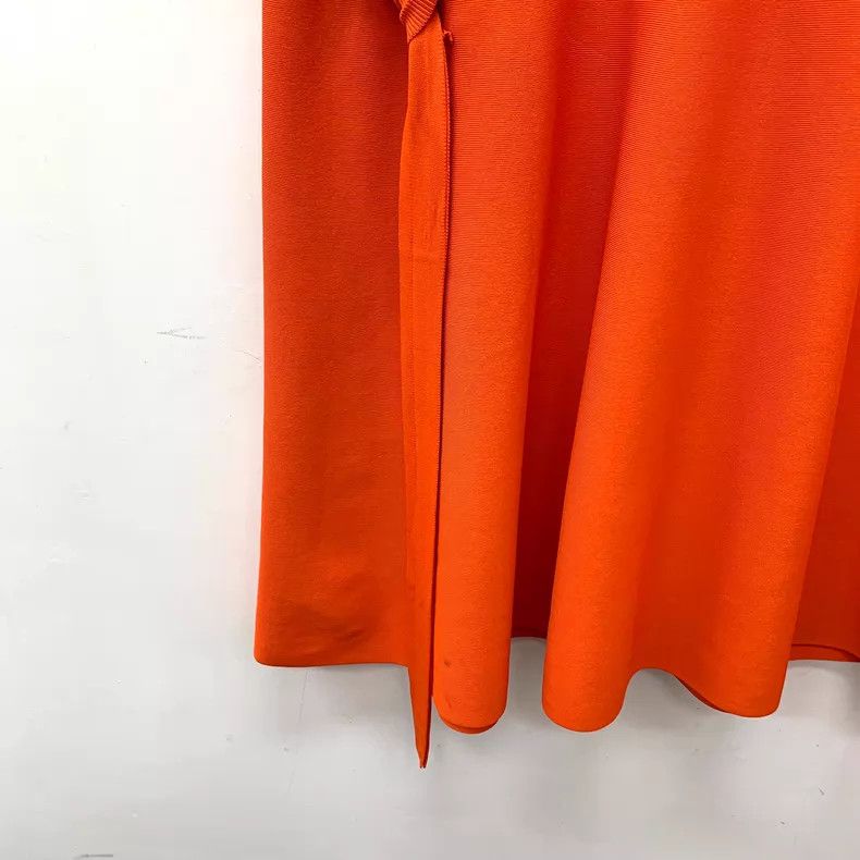 Dior Dior Orange streamer design round-neck short-sleeved dress Size XS / US 0-2 / IT 36-38 - 5 Thumbnail