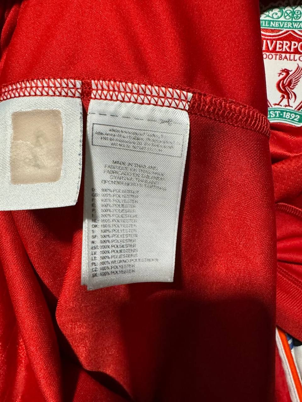 Adidas × Vintage Vintage Liverpool 2011/12 Adidas Soccer Jersey Medium Size US M / EU 48-50 / 2 - 15 Thumbnail