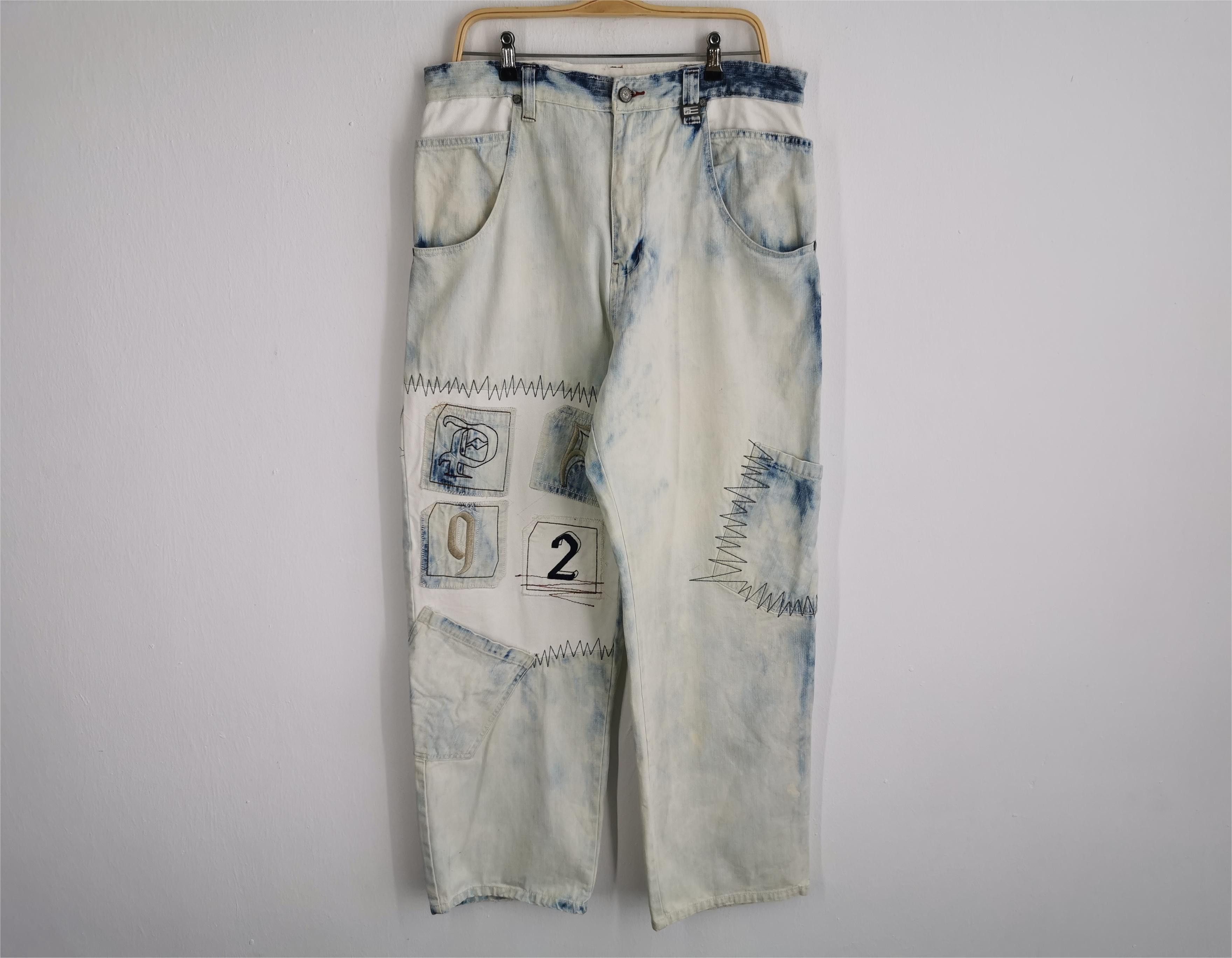 Phat Farm Vintage 90s Phat Farm Acid Wash Denim Jeans Size 36/36x33 Size US 36 / EU 52 - 2 Thumbnail