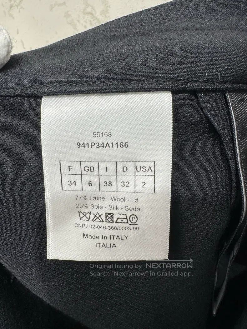 Dior Dior Silk wool shorts Size 42" / US 20 - 4 Thumbnail