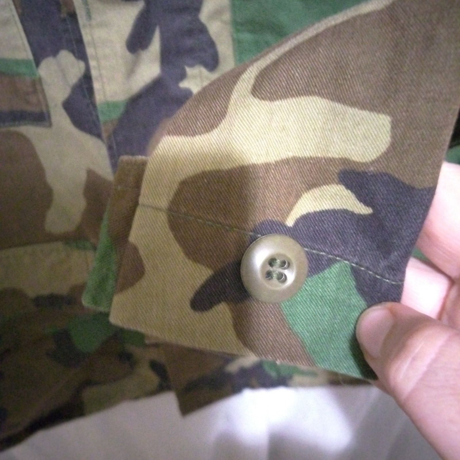 Other Woodland Camo Combat COAT/SHIRT Medium-Regular Size US M / EU 48-50 / 2 - 5 Thumbnail