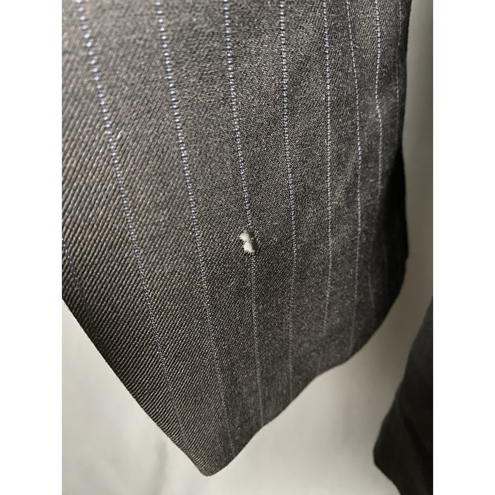 Brioni Brioni Men's Gray Wool Double Breasted Striped Wool Blazer J Size 52R - 13 Thumbnail