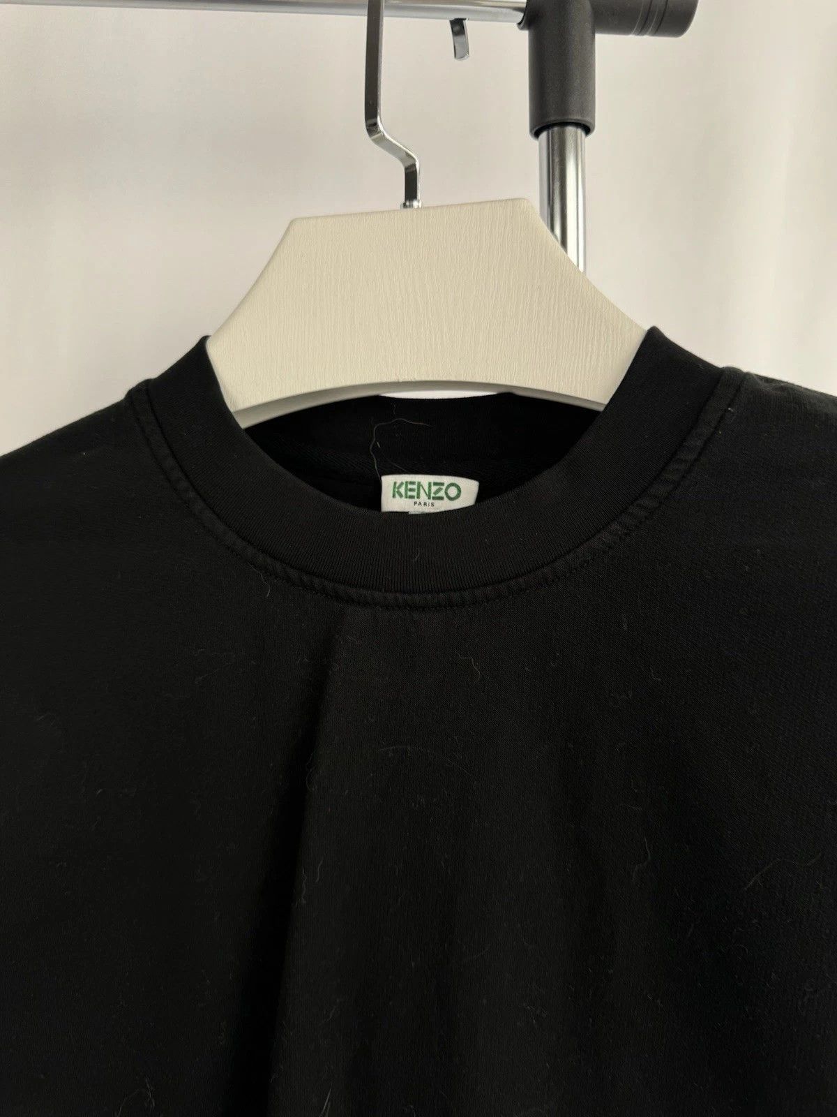 Kenzo KENZO Men's black cotton sweatshirt RARE Luxury Size:S Size US S / EU 44-46 / 1 - 4 Thumbnail