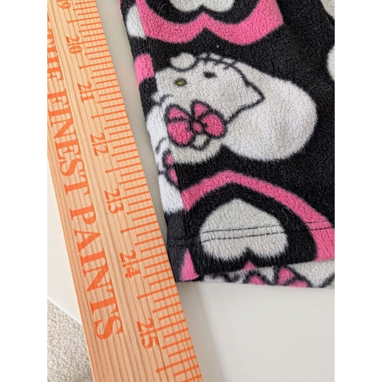 Designer Sanrio Hello Kitty Heart Fleece PJ Pants Womens Size 2X Size 36" / US 14 / IT 50 - 11 Thumbnail