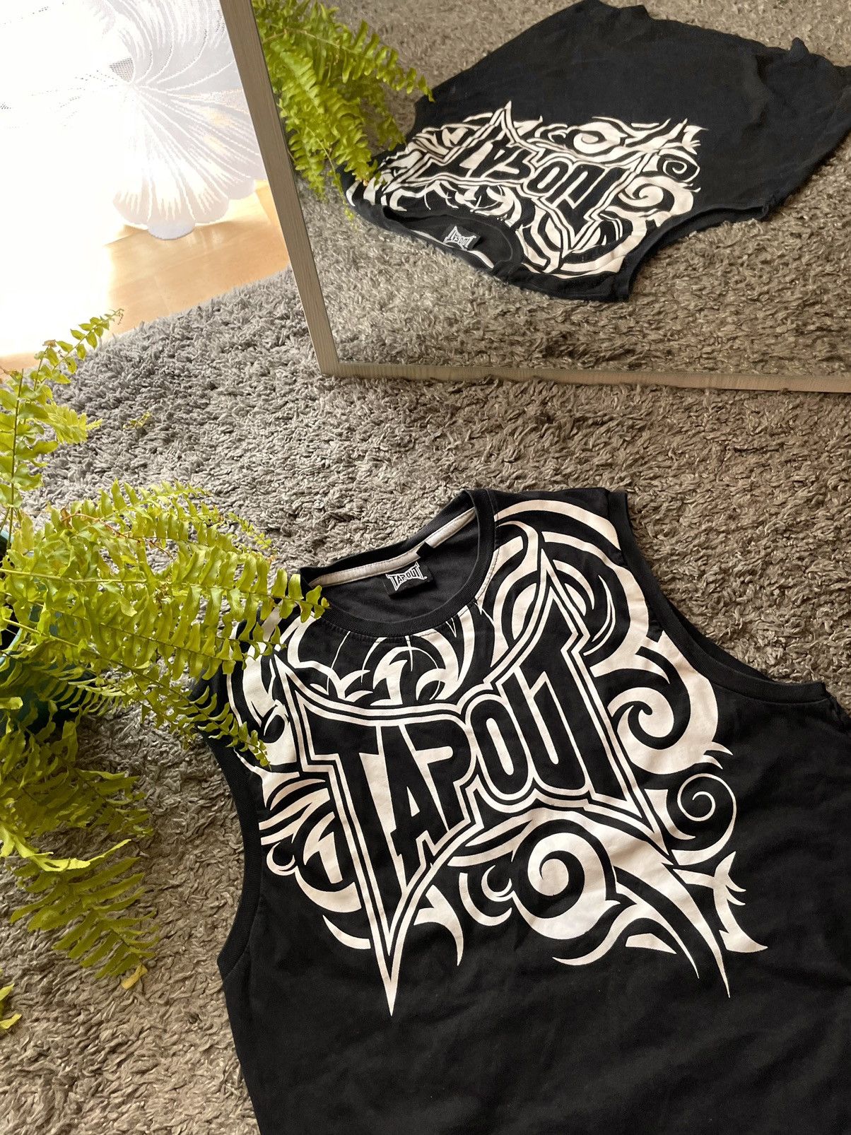 Tapout × Vintage Tapout Undershirt Streetwear Sk8 Vintage Big Logo Rare Size US M / EU 48-50 / 2 - 7 Thumbnail
