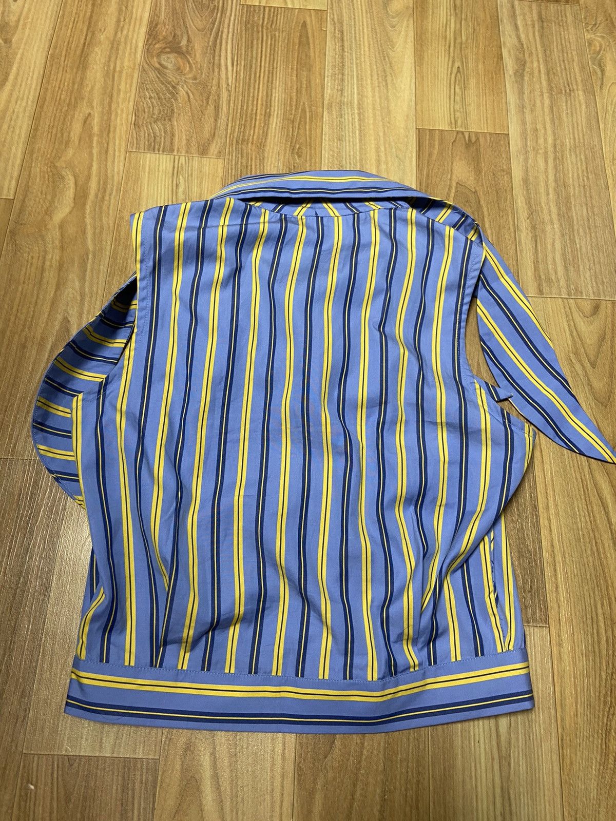Vivienne Westwood 14 Vivienne Westwood ss93 ribbon collar petal shirt jacket Size L / US 10 / IT 46 - 2 Thumbnail