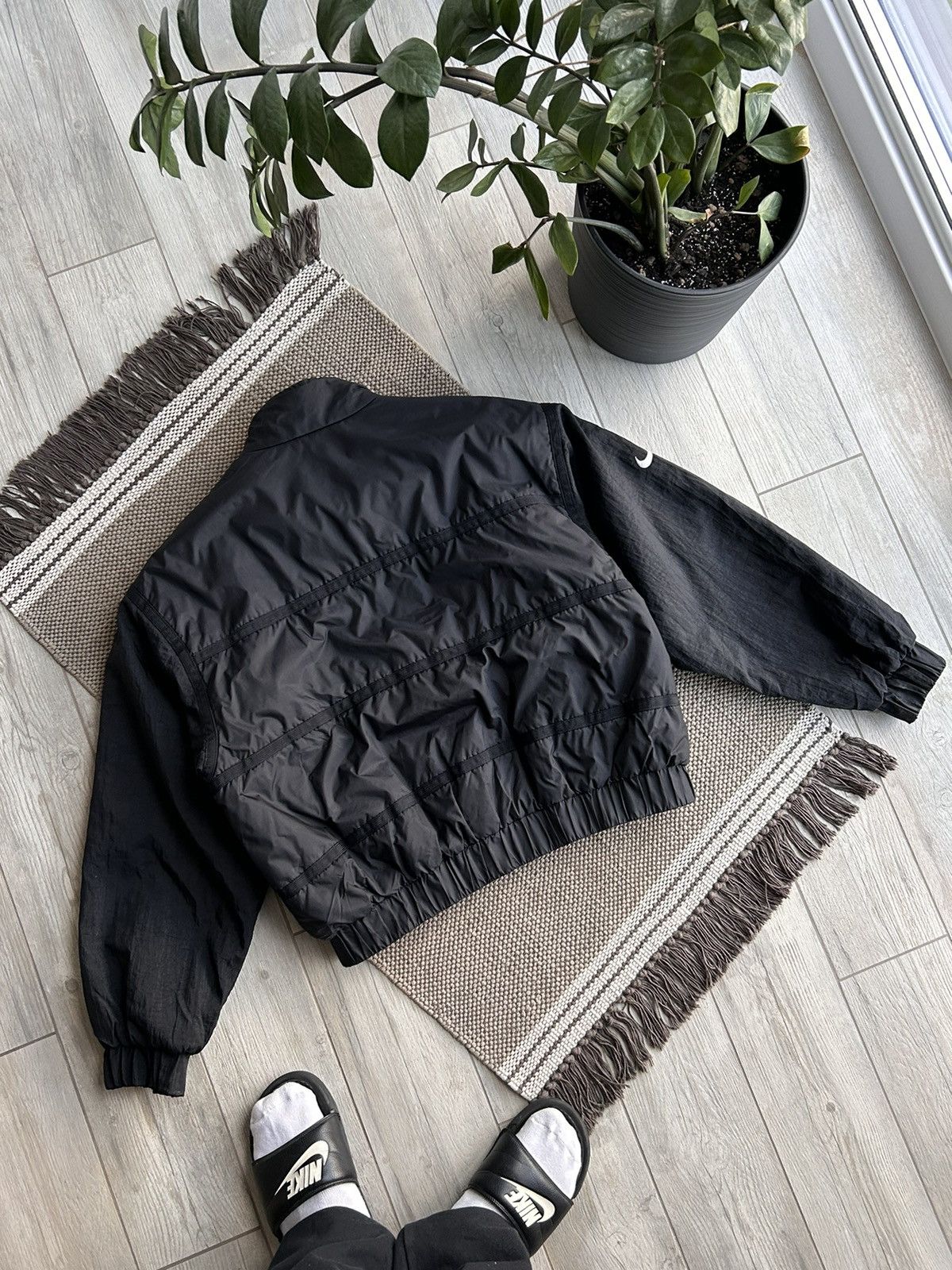Nike × Vintage Vintage Nike Swoosh Jacket Y2K Size US S / EU 44-46 / 1 - 13 Thumbnail