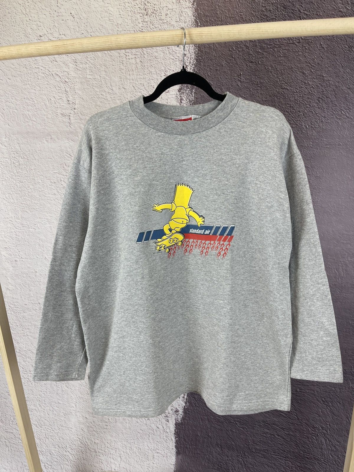 The Simpsons The Simpsons vintage 2001 Bart standard air sweatshirt Size US M / EU 48-50 / 2 - 1 Thumbnail