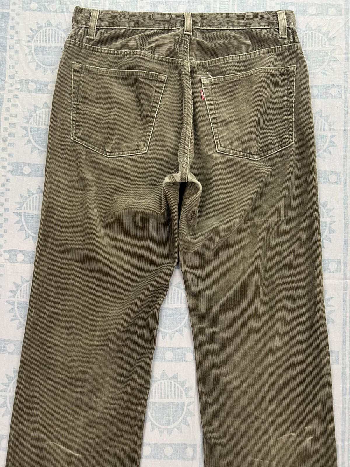 Japanese Brand Dept. Japan Distressed Corduroy Pant Size US 31 - 4 Thumbnail