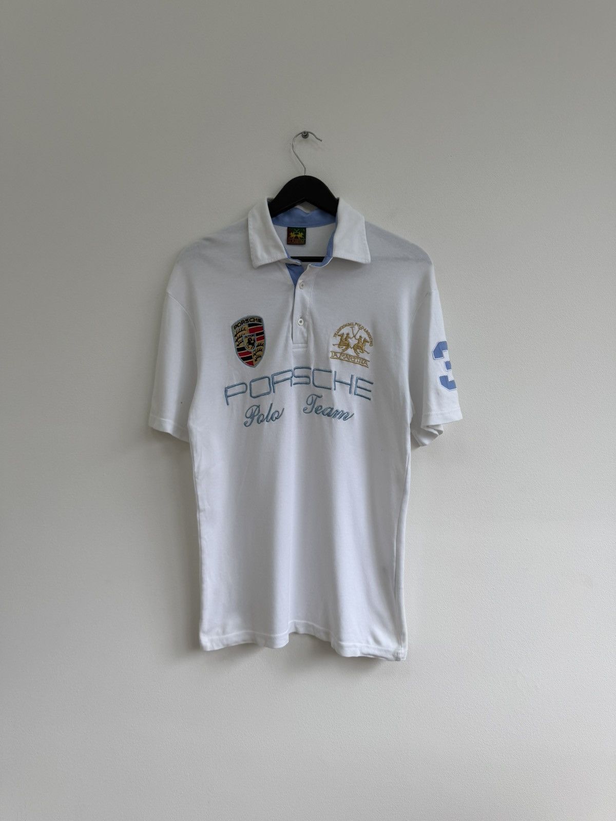 La Martina × Porsche Design La Martina Porsche Polo Team Y2K Hype Size US M / EU 48-50 / 2 - 1 Thumbnail