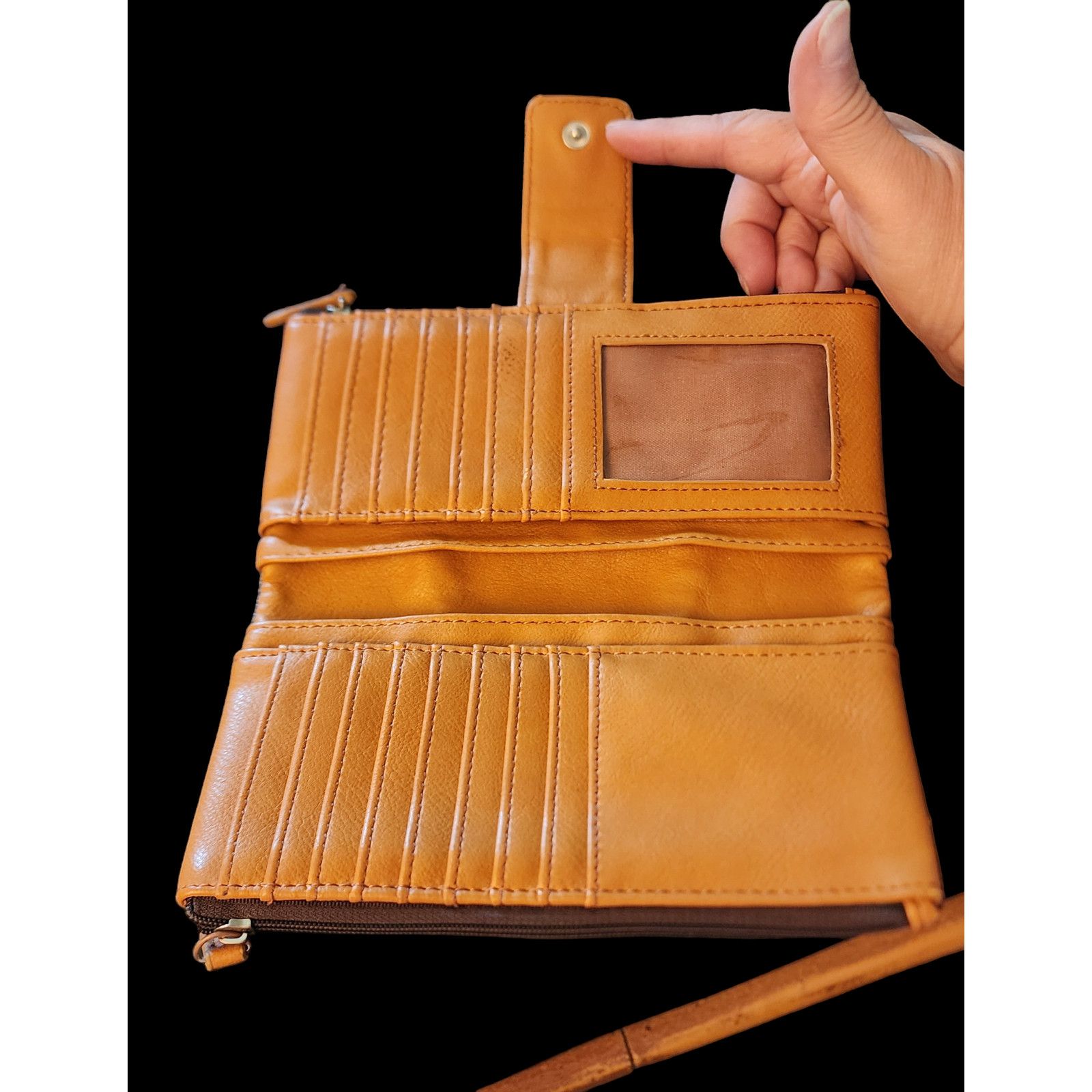 Giani Bernini Gianni Bernini faux leather wallet. Size ONE SIZE - 6 Thumbnail