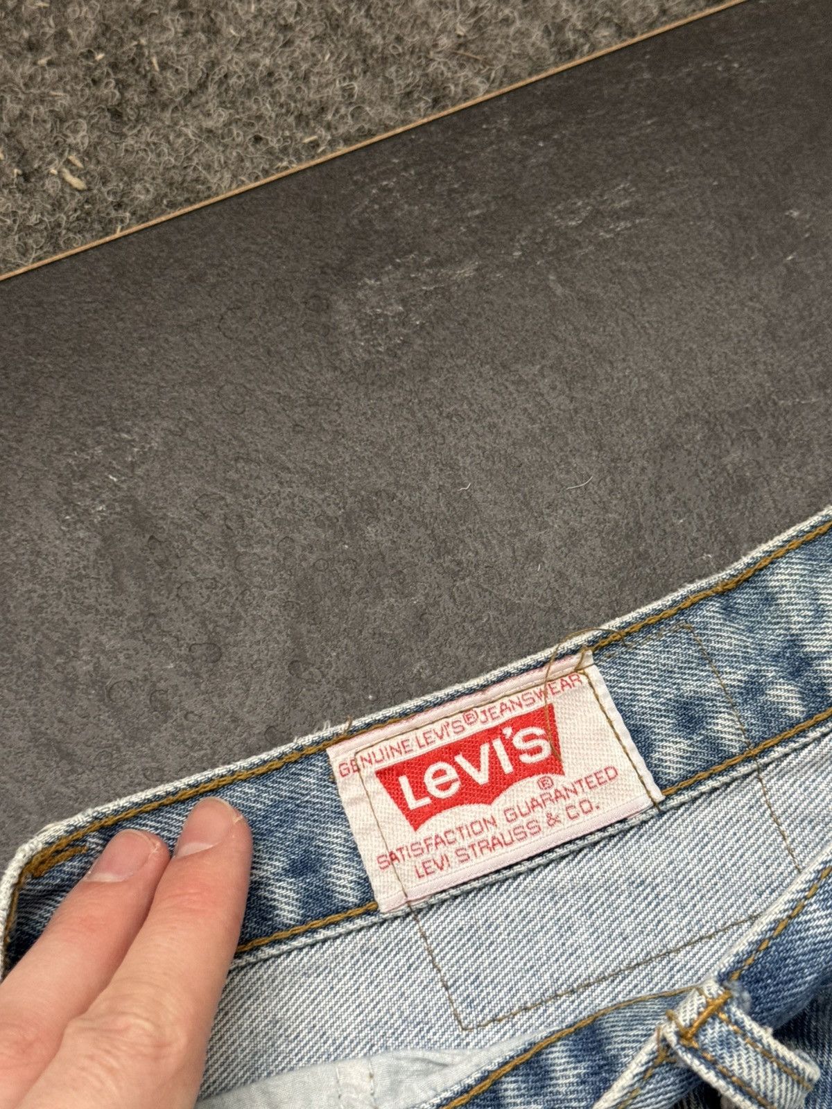 Levi's × Vintage Vintage Levi’s made in USA blue denim jeans Size US 36 / EU 52 - 10 Thumbnail