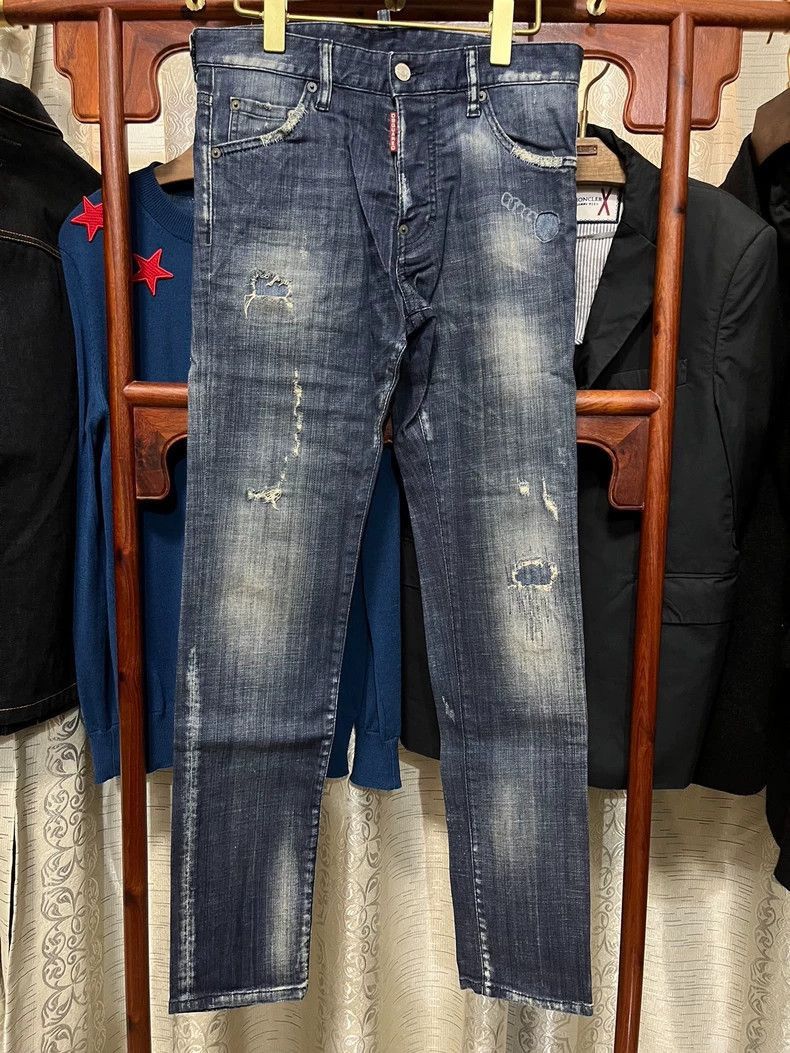 Dsquared2 Dsquared2 Dsquared2 Cool Guy Slim Fit Denim Pants-2506 Size US 44 / EU 60 - 1 Thumbnail
