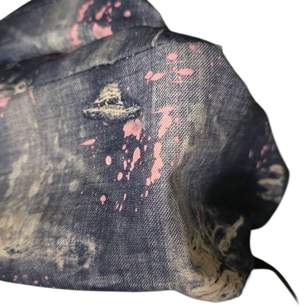 Jansport Jansport Superbreak Nylon Backpack Blue Pink Distressed Deni Size ONE SIZE - 4 Thumbnail