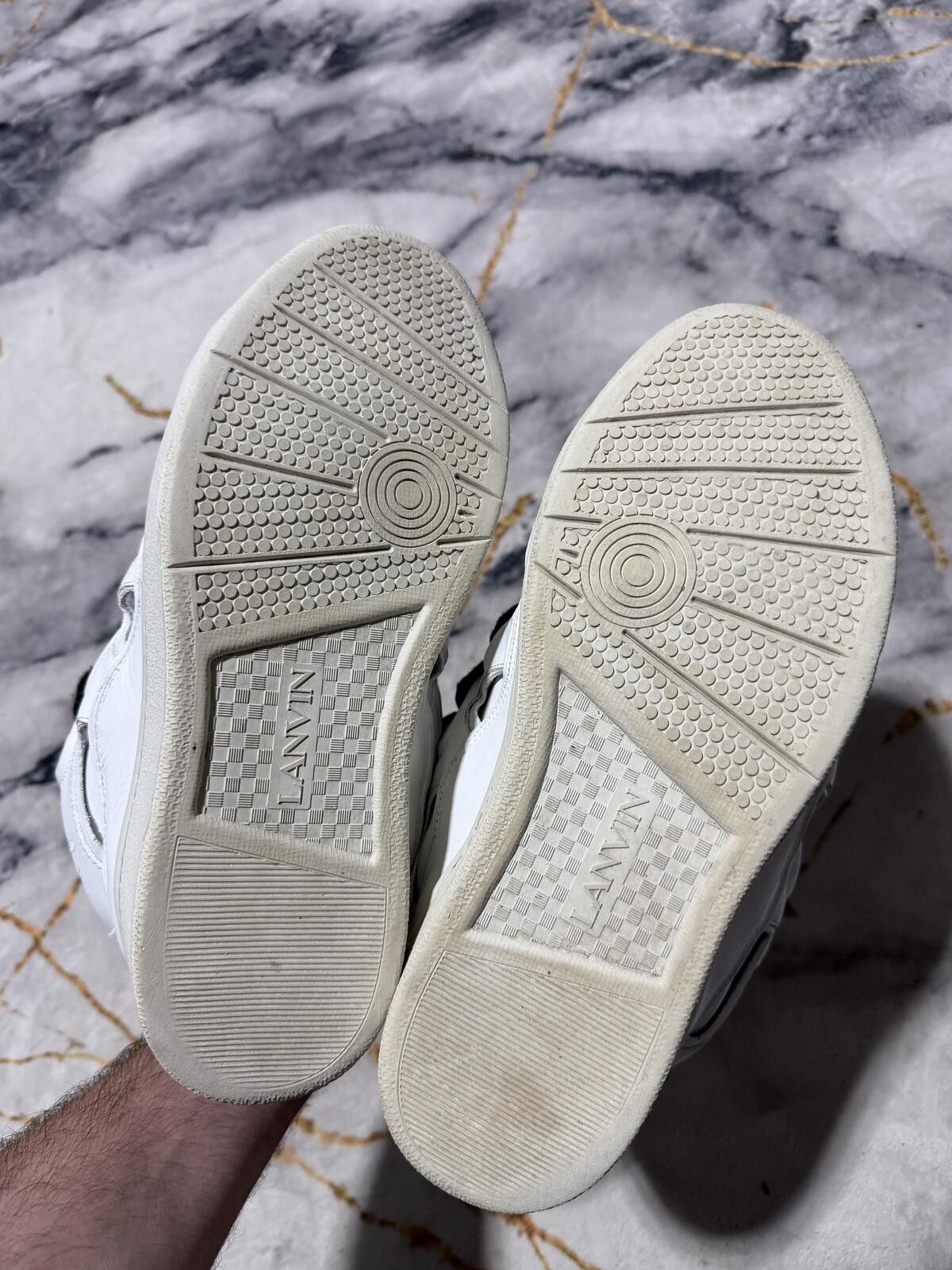 Lanvin Lanvin Curb White Black Lace - Sz 13US Size US 13 / EU 46 - 5 Thumbnail
