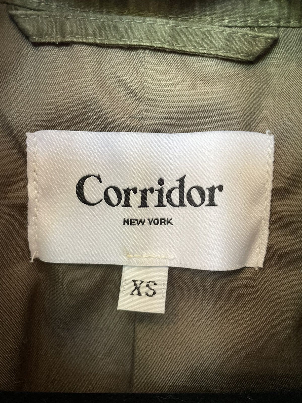 Corridor Corridor M65 Waxed Cotton Jacket, Olive, size XS (46) Size US S / EU 44-46 / 1 - 6 Thumbnail