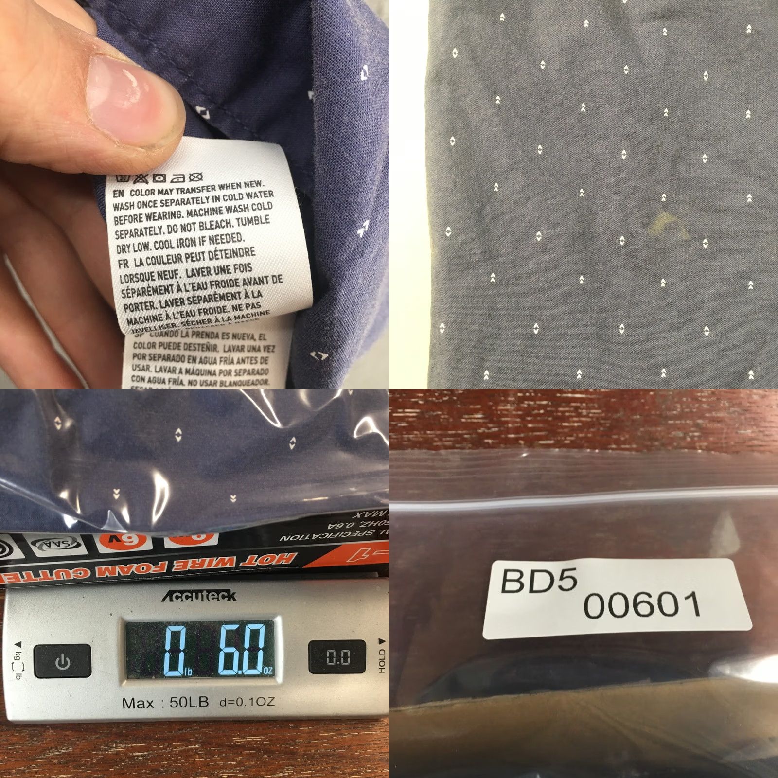 American Eagle Outfitters American Eagle Outfitters Button-Up Short Sleeve Shirt Mens XS Blue Multicolor Cotton Blend Size US XS / EU 42 / 0 - 9 Thumbnail