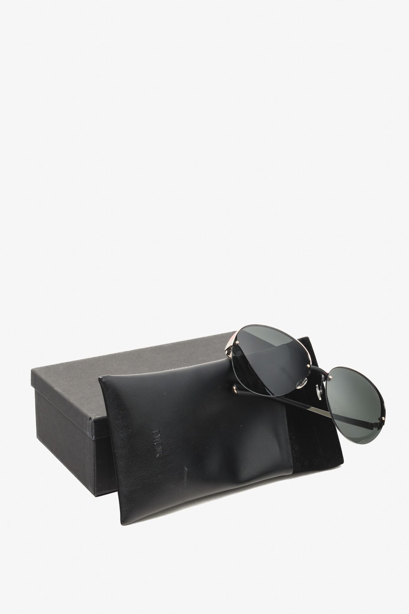 Dior Dior Superbe 213 R6 Titanium Sunglasses Size ONE SIZE - 11 Thumbnail