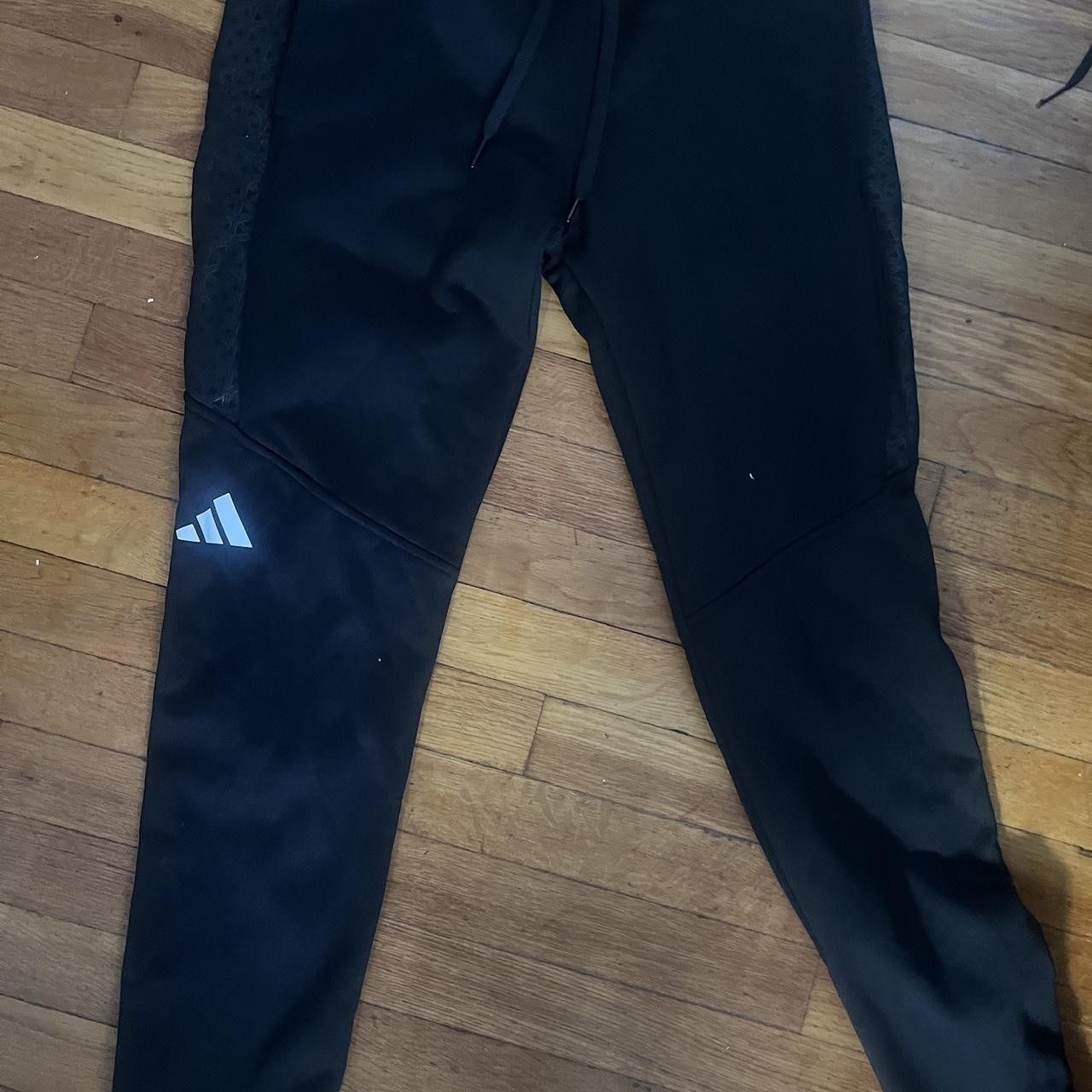 Adidas Adidas Men's Black and Brown Joggers-tracksuits Size US 34 / EU 50 - 1 Thumbnail