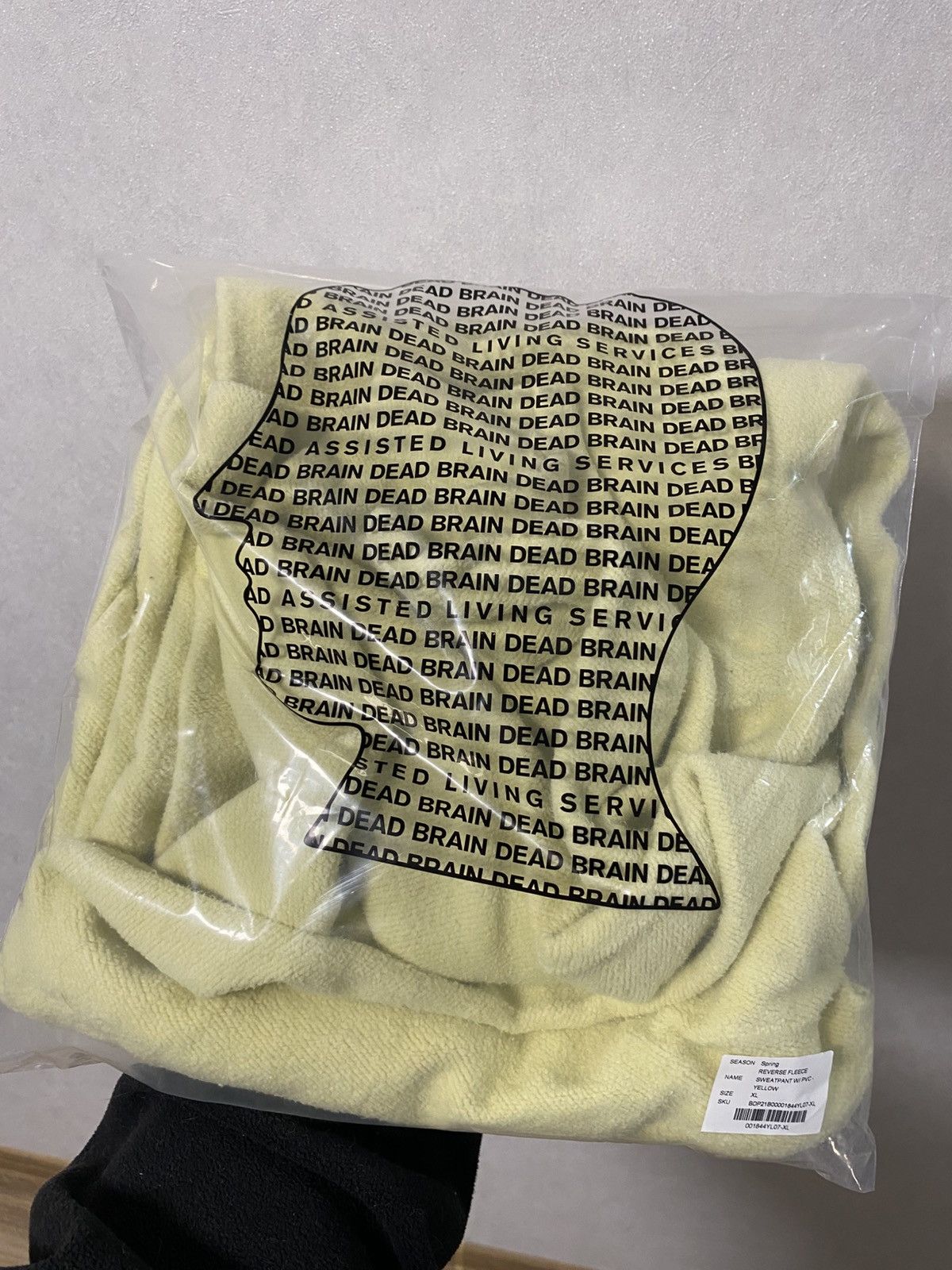 Brain Dead Brain Dead Reverse Fleece Sweatpants Size: XL New With Tags Size US 36 / EU 52 - 11 Thumbnail